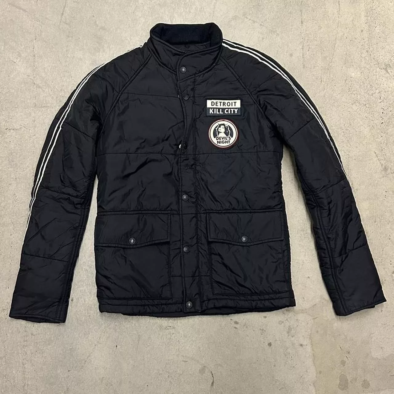 Hysteric Glamour Light Jackets Hysteric glamour “kill city” jacket Black