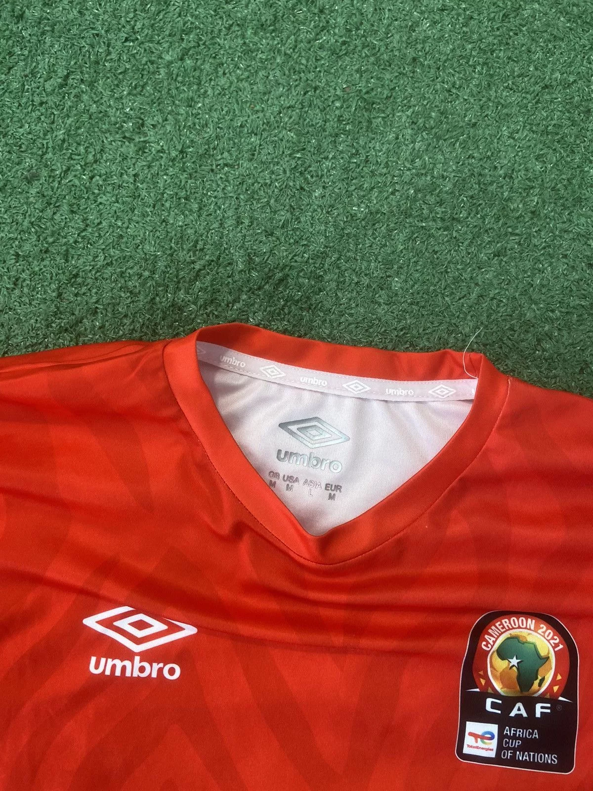 Umbro Jerseys Umbro cameroon tshirt Jersey Africa cup Red