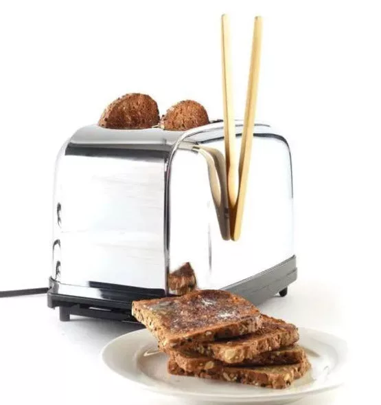 Toast Tongs w/ Magnet