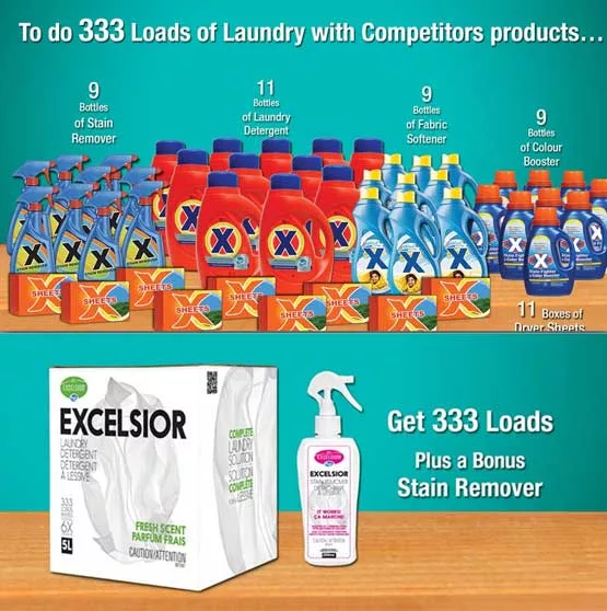 --Fresh Scent Laundry Detergent w/ Stain Remover