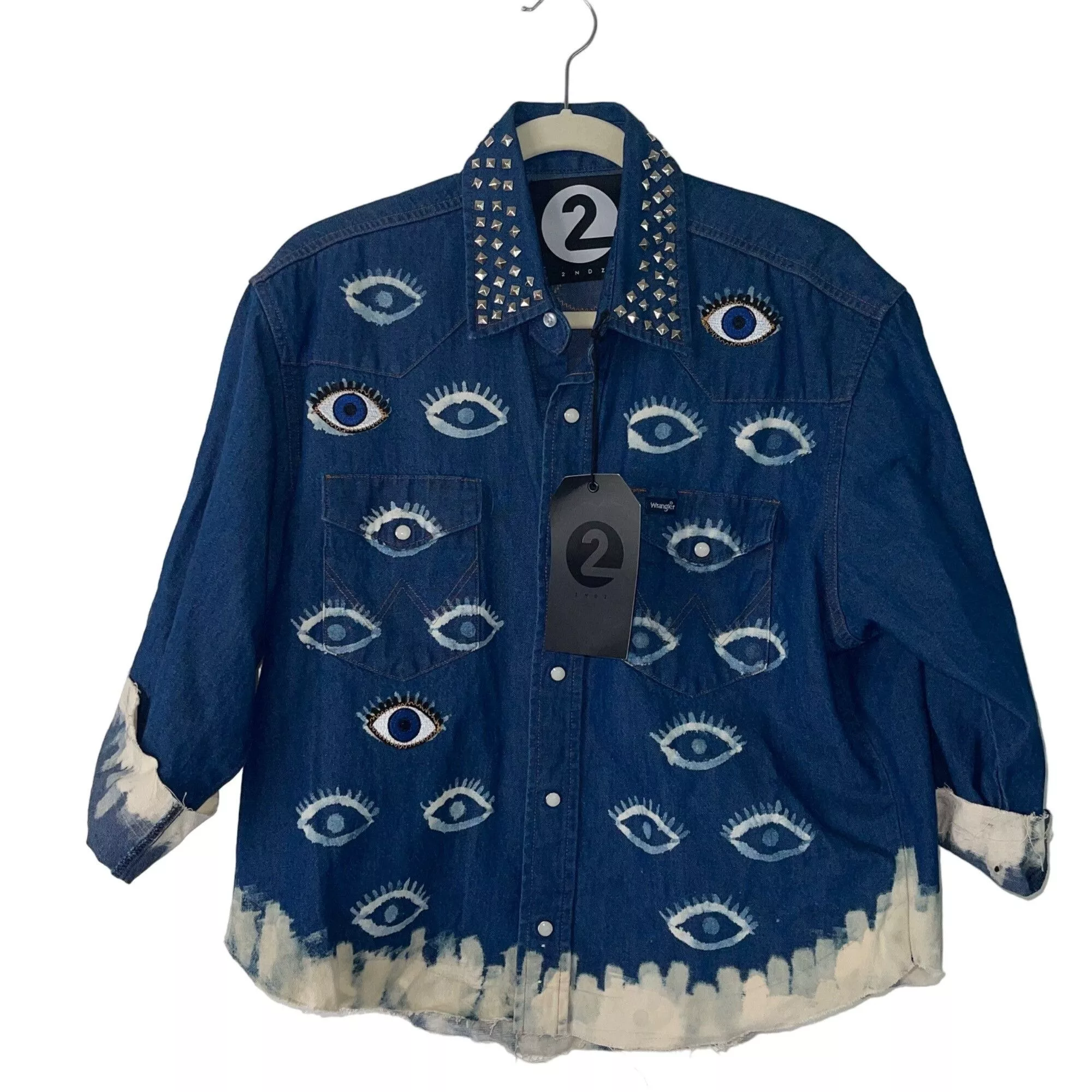 Other Shirts Button Ups Other 2ndz Mens Shirt Size Medium Blue