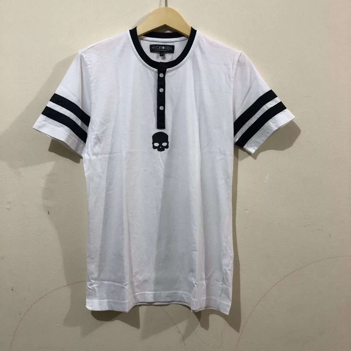 HYDROGEN Short Sleeve T Shirts Hydrogen T-Shirt White
