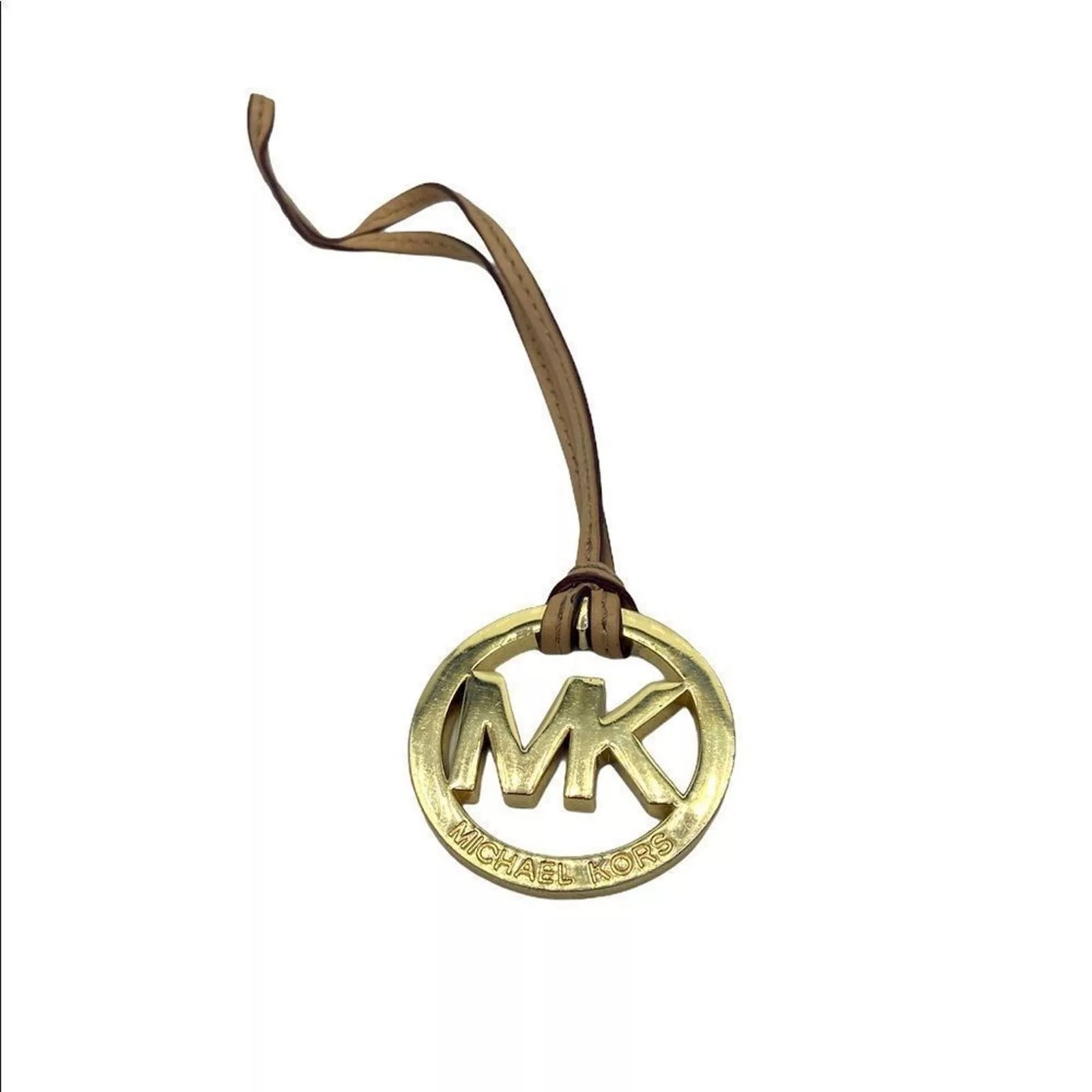 Michael Kors Miscellaneous Authentic MICHAEL KORS Logo Bag Charm Brown