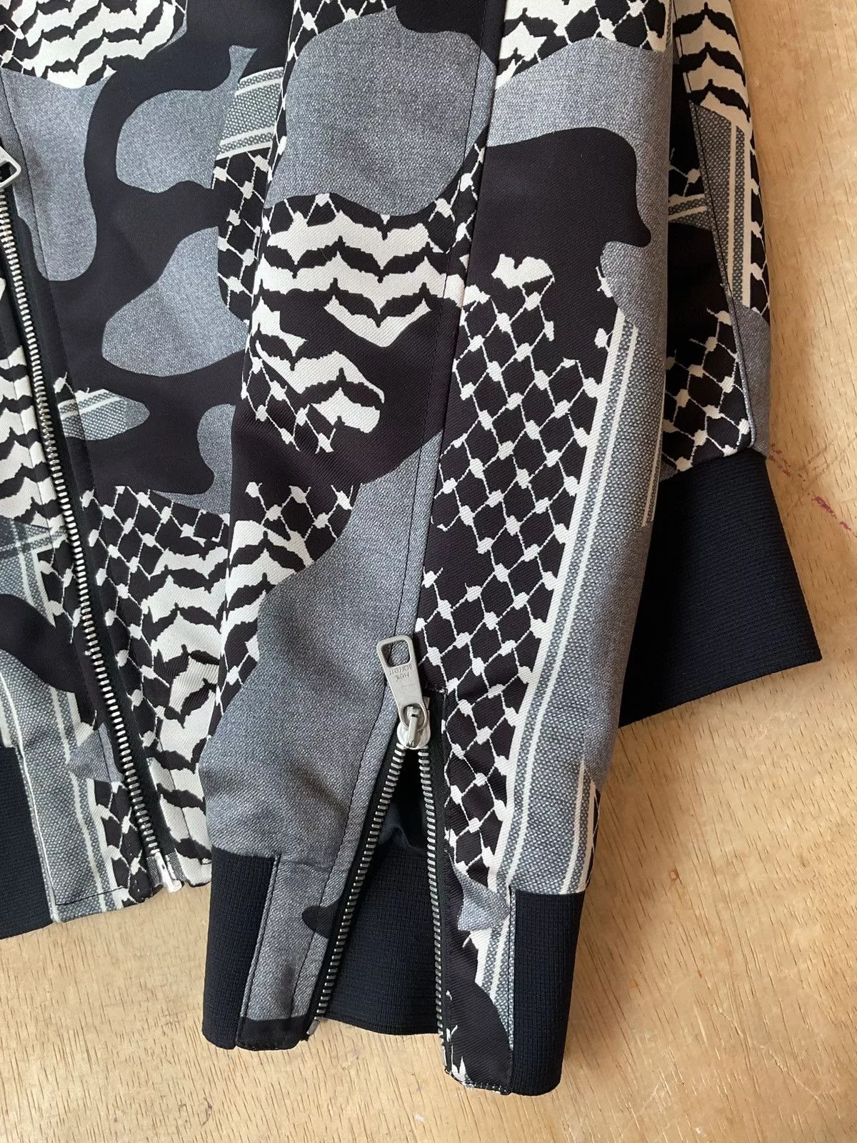 Neil Barrett Bombers Neil Barrett Multi Camo Bomber Size S Black