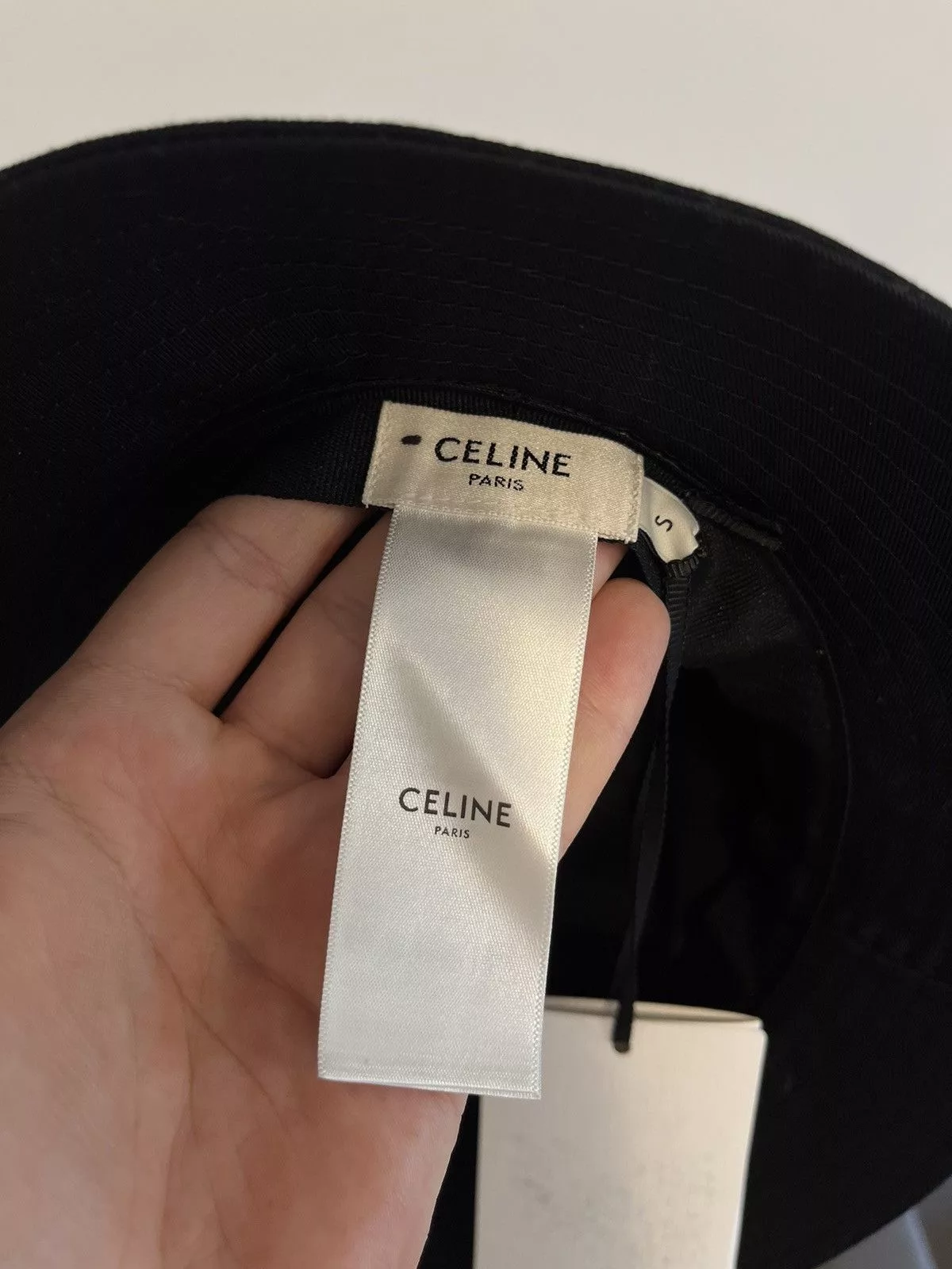 Celine Hats Celine bucket hat Black