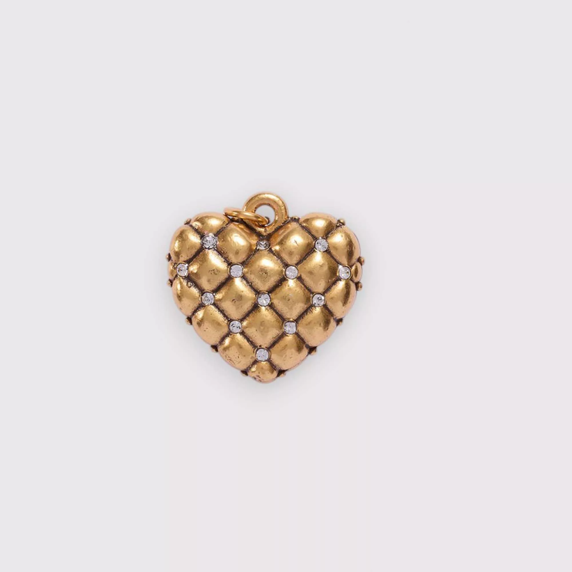 The Quilted Heart Charm