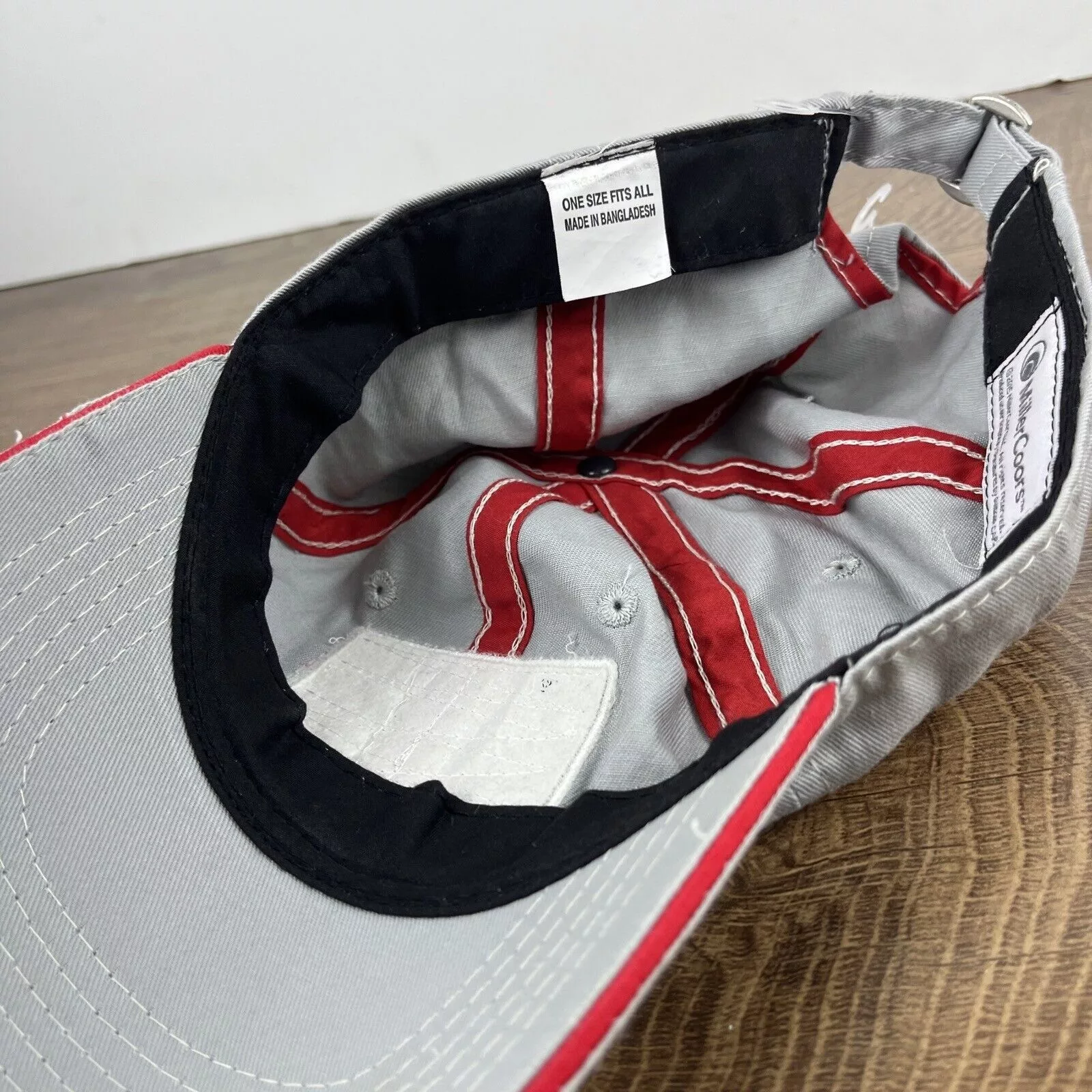 Other Hats Other Coors Light Hat Coors Light Gray Hat Adjustable Adult Size H