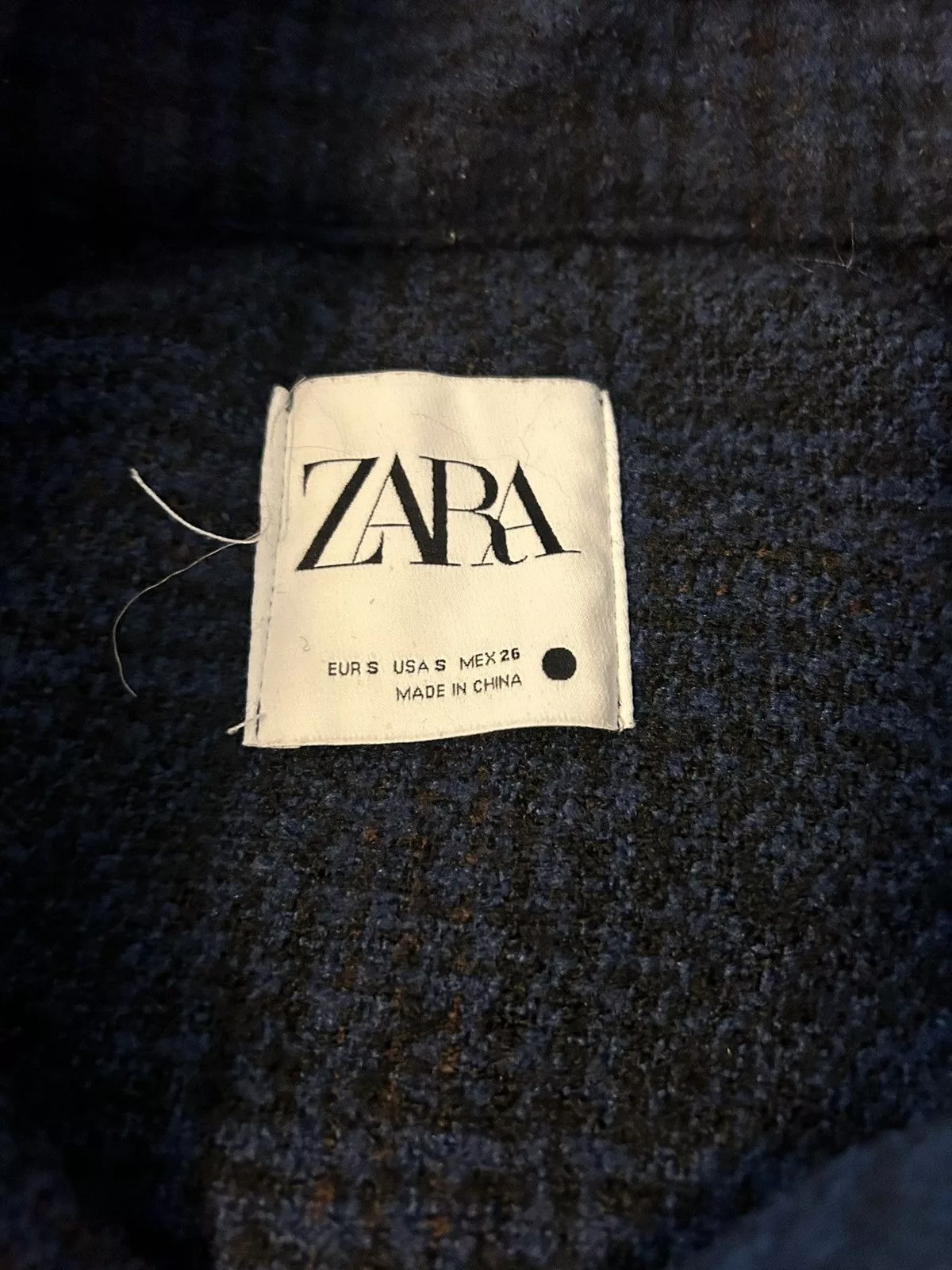 Zara Jackets zara polyester jacket Blue