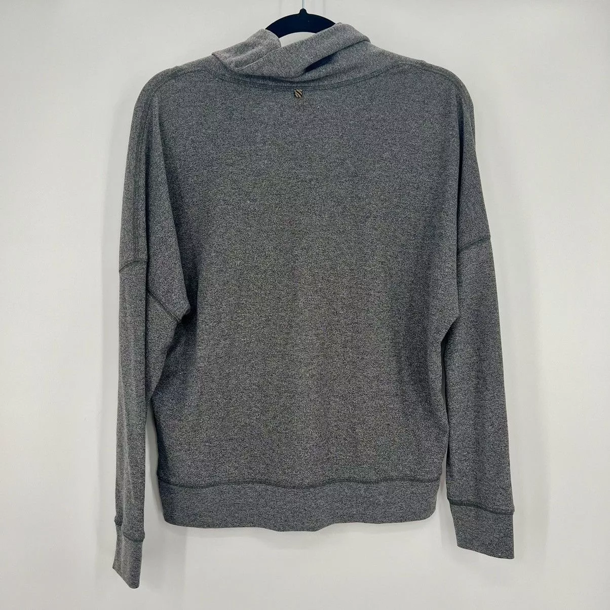 Billy Reid Sweaters Billy Reid Women Mock Neck Sweater Pullover Top Sweatshirt Gray