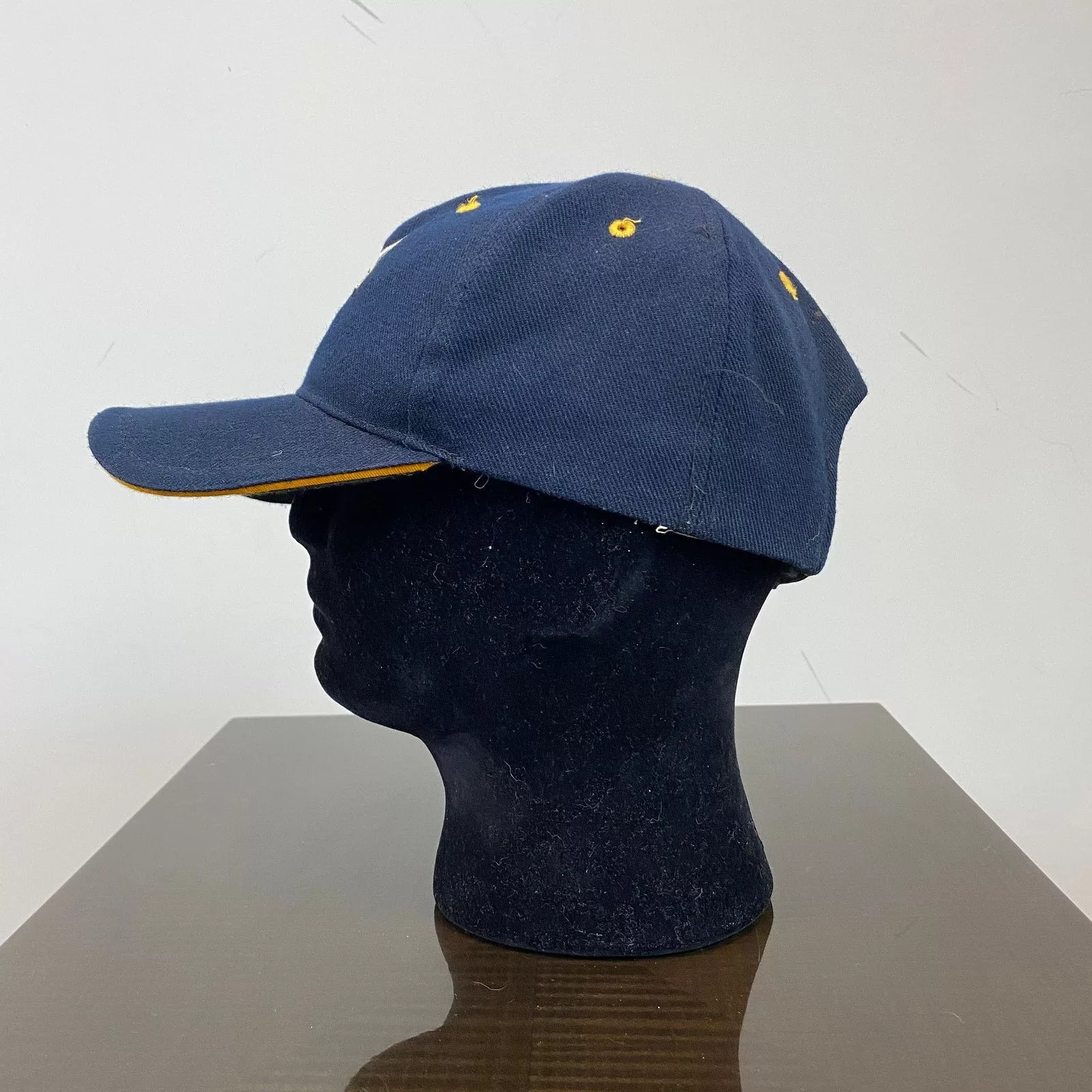 Fox Racing Hats Fox Racing Embroidered Fox Logo Baseball Cap Adjustable Hat Blue