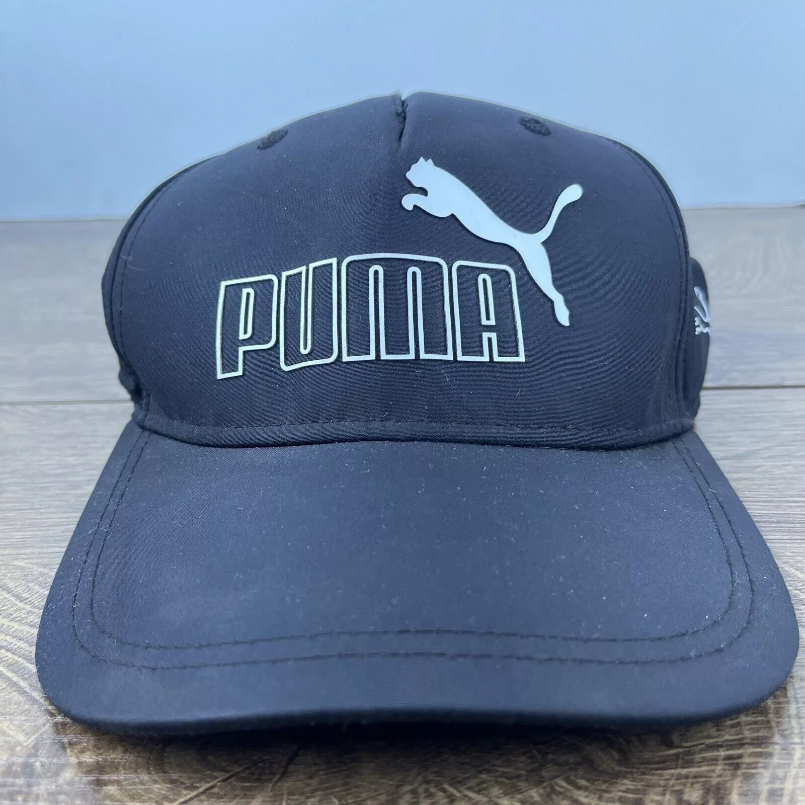 Puma Hats PUMA Blue Hat PUMA Hat Blue Adjustable Hat Blue Adult Size H