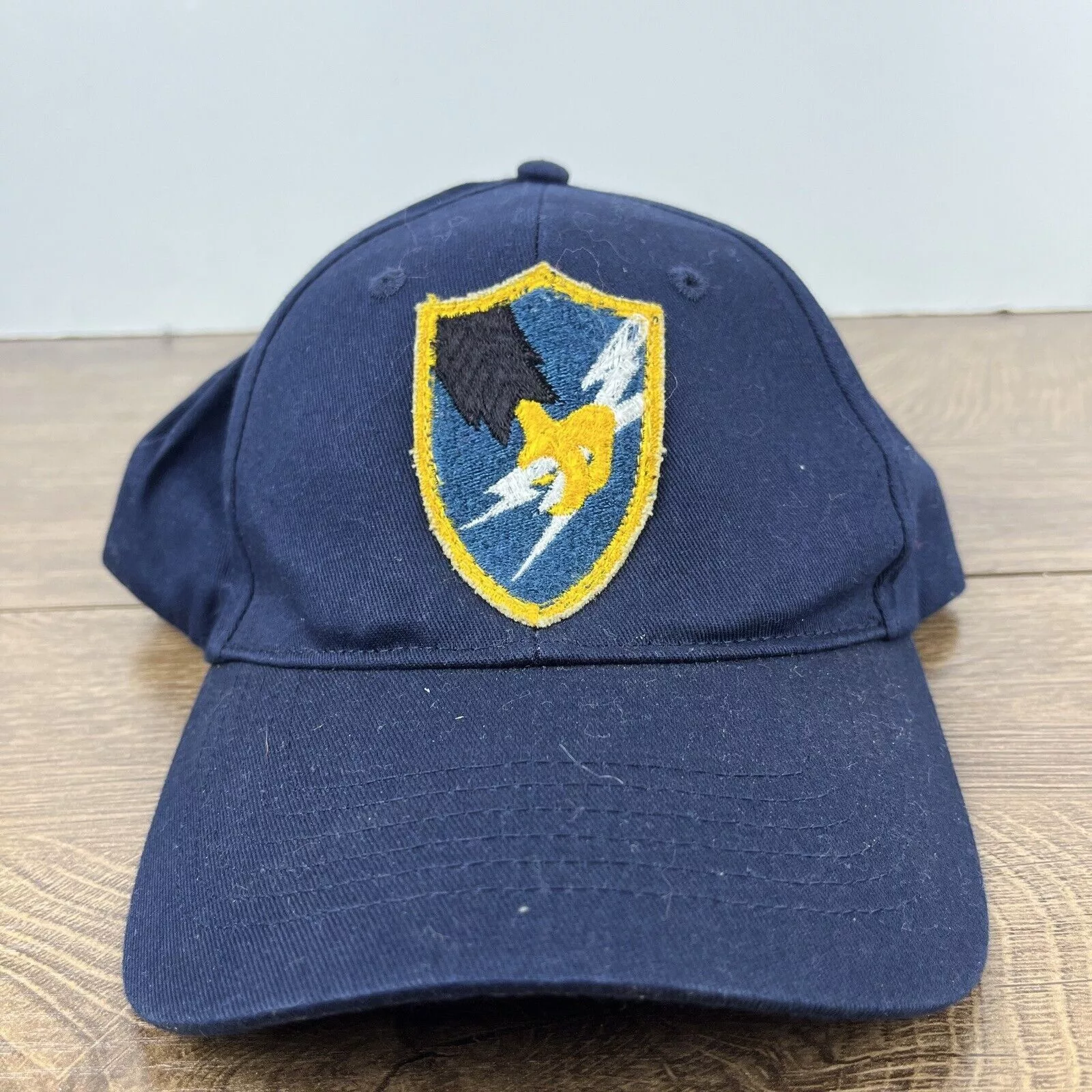 Other Hats Other Eagle Hat Lightning Bolt Hat Blue Adjustable Hat Adult Size