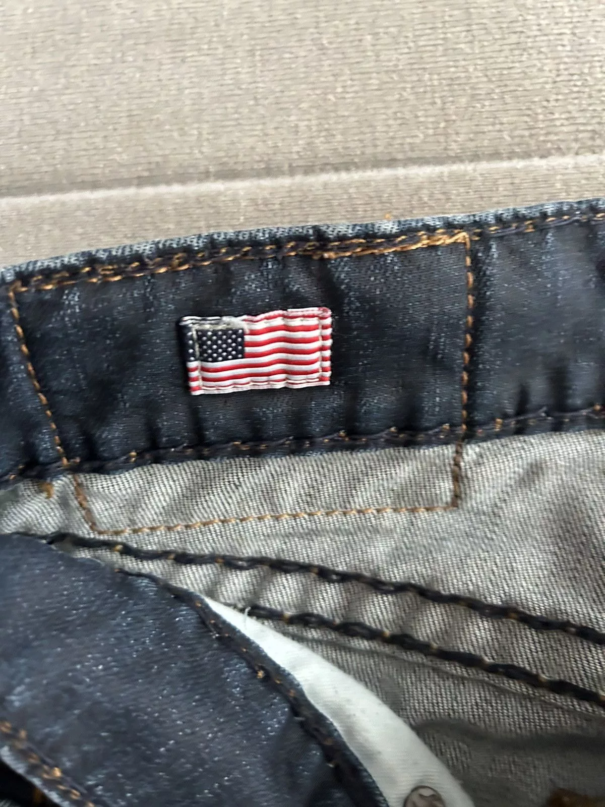 True Religion Casual Pants True Religion Jeans blue brown
