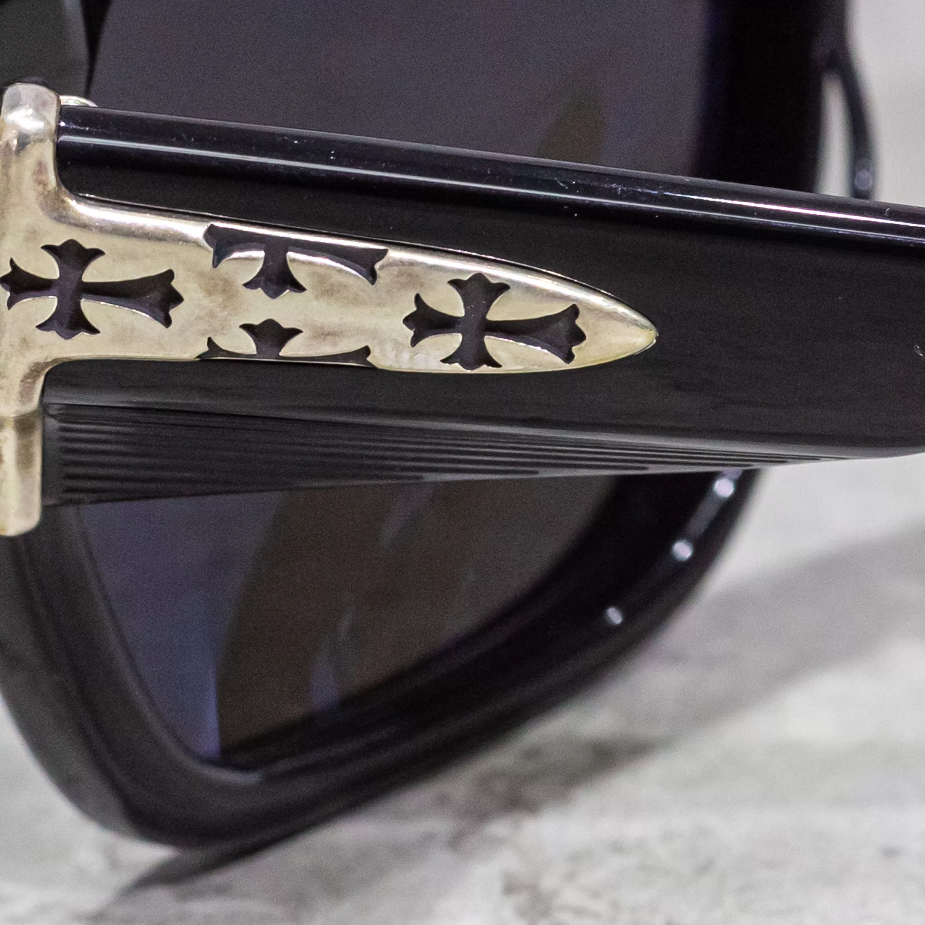 Chrome Hearts Sunglasses CHROME HEARTS SNIFFER BLACK