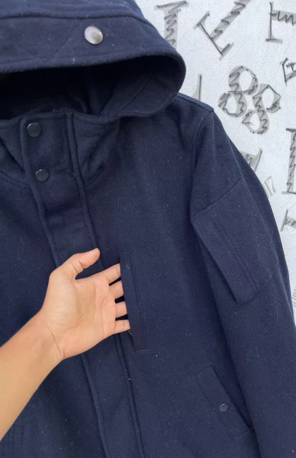 Designer Light Jackets Designer × monkey time Monkey Time Hoodie Jacket Blue Streetwear