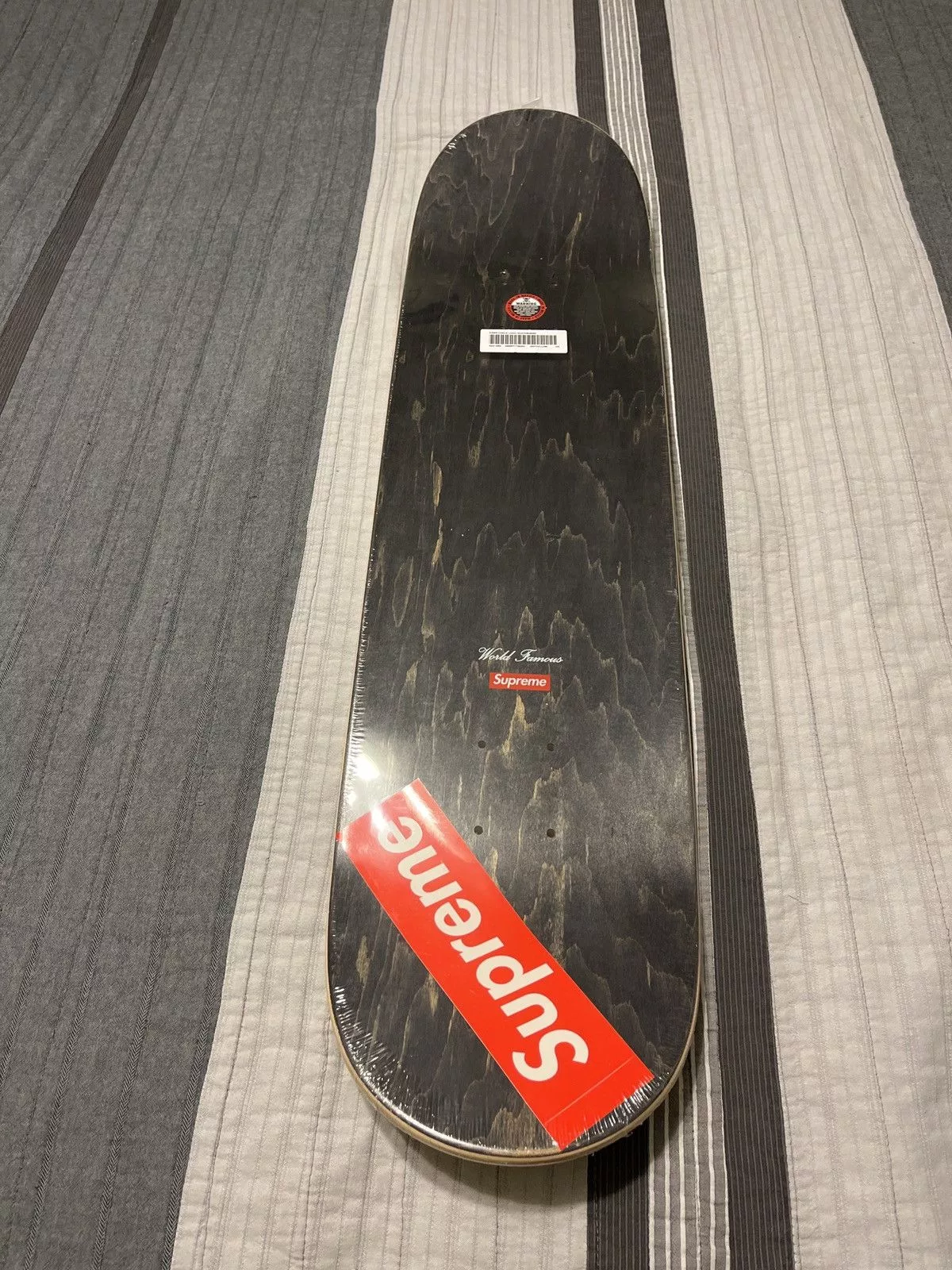 Kaws Supreme Kaws × Supreme Chalk Logo Deck Yellow