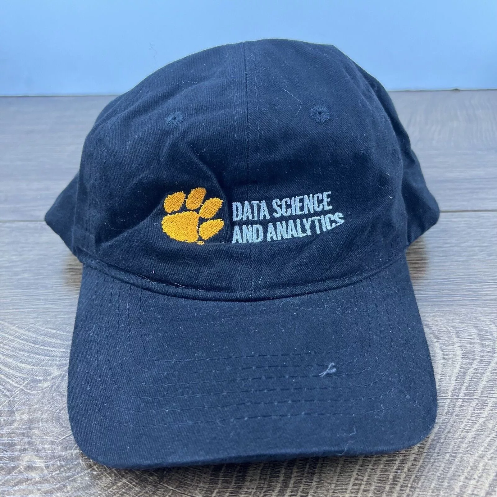 Other Hats Other Clemson Data Science Analytics Hat Adjustable Hat Black Hat