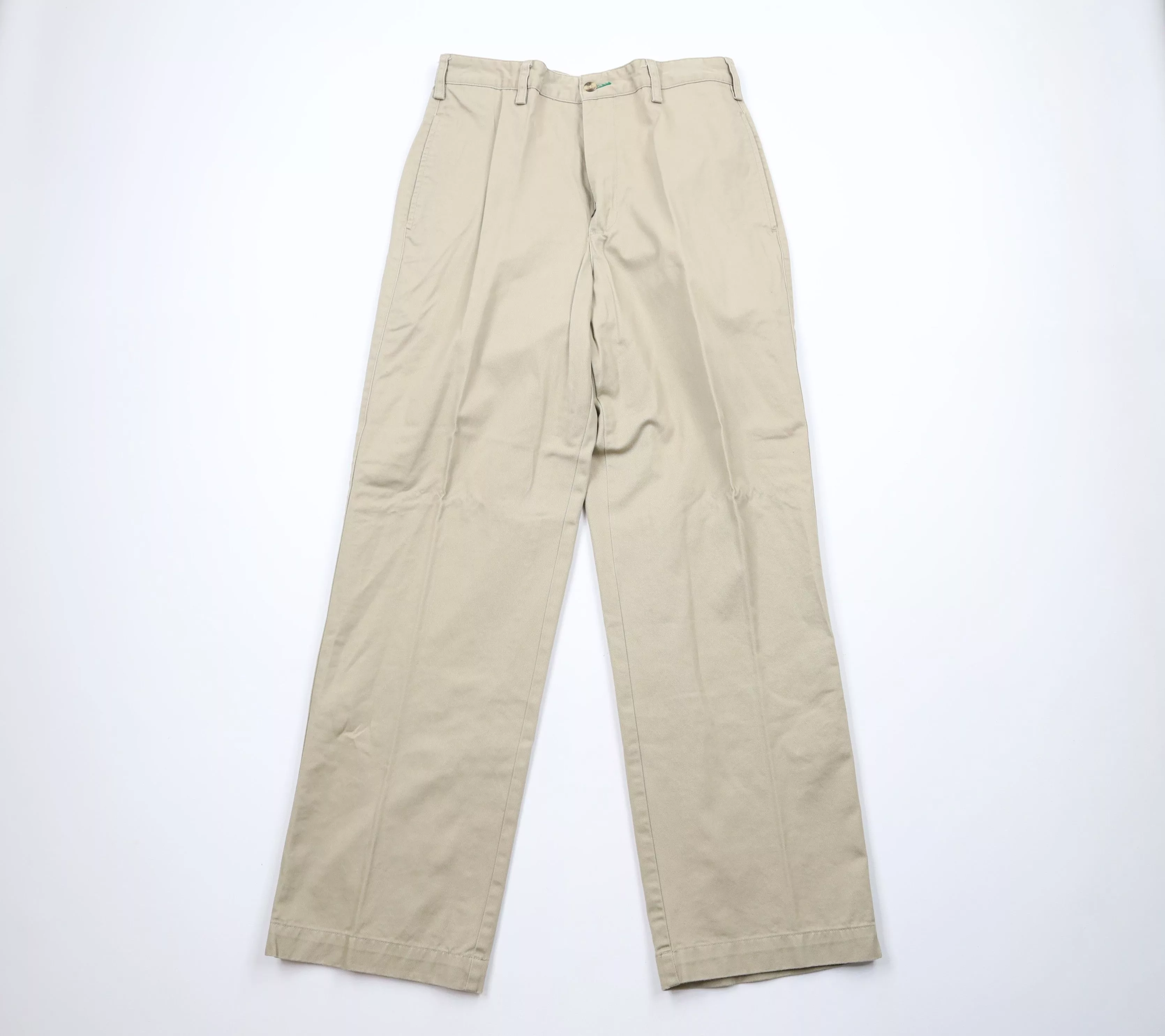 Tommy Hilfiger Casual Pants Tommy Hilfiger × Vintage Vintage 90s Tommy Hilfiger Front Chinos Chino Pants Beige