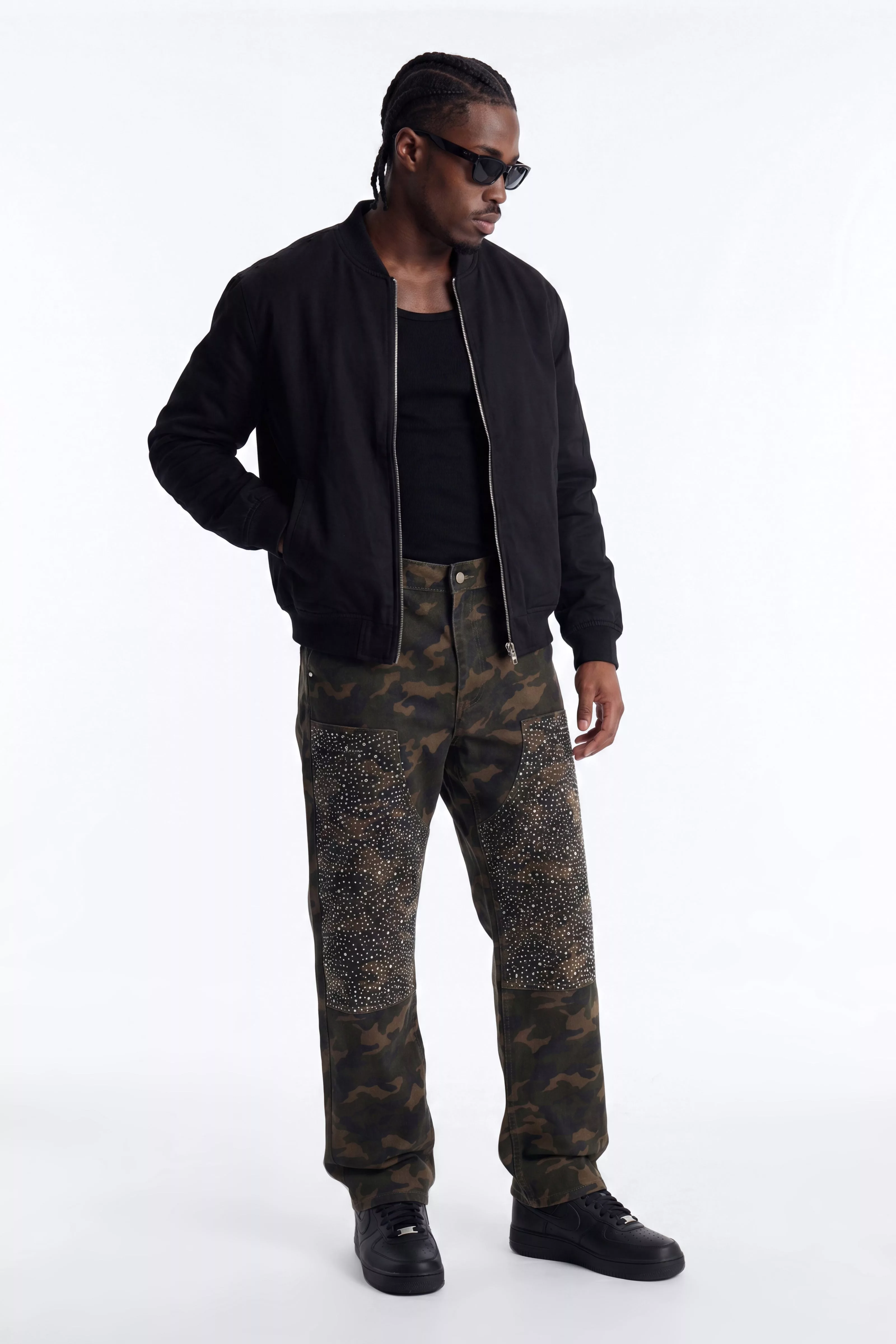 Straight Leg Astra Nova Twill Pant - Camouflage