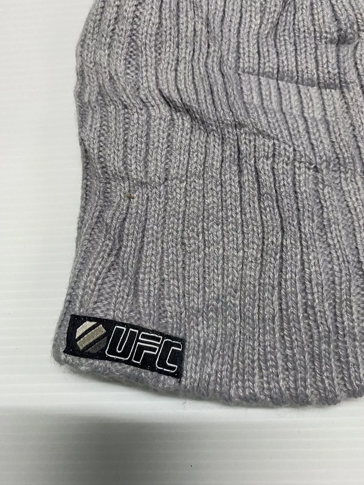UFC Hats UFC Knitted Beanie Hat Gray