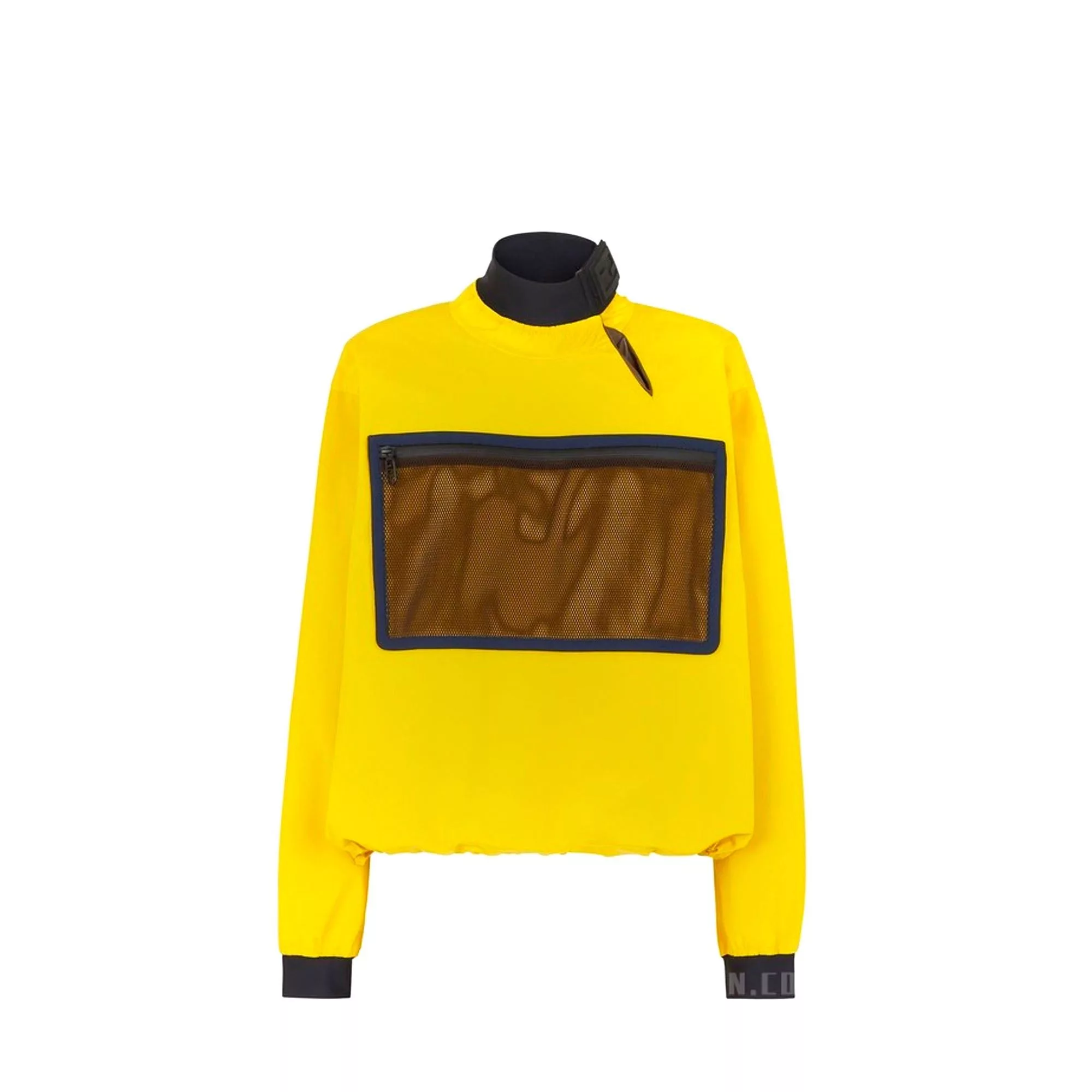 Fendi Jackets FENDI - Fendi windbreaker jacket in yellow canvas (S)