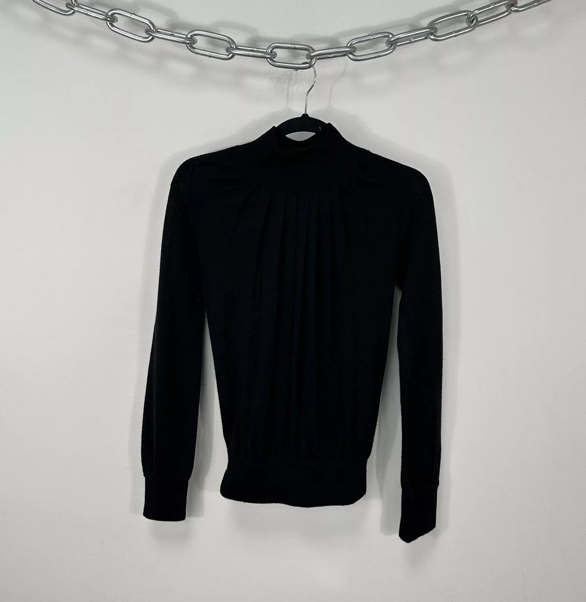 Versace Sweaters Vintage Versace Jeans Couture Black Luxury Women’s Sweater