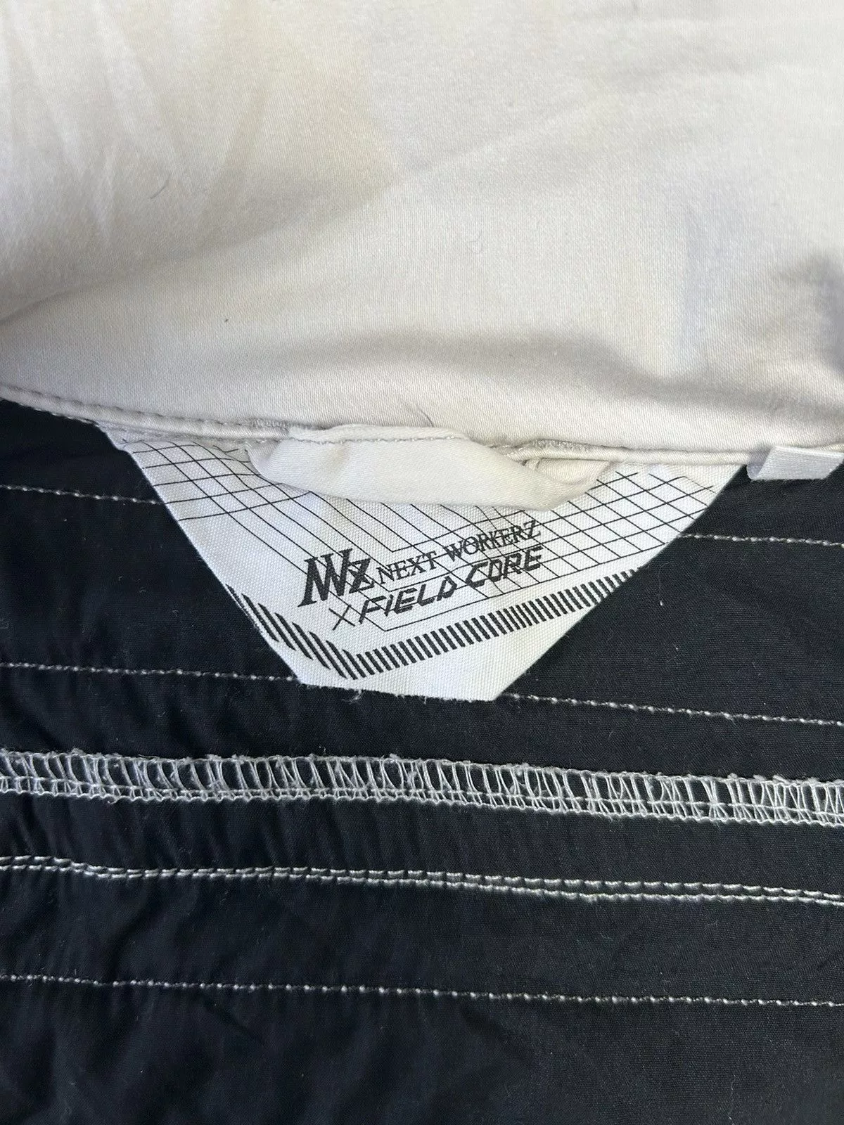 Japanese Brand Light Jackets Japanese Brand NEXT WORKERZ X FIELD CORE LIGHT JACKET White Vintage