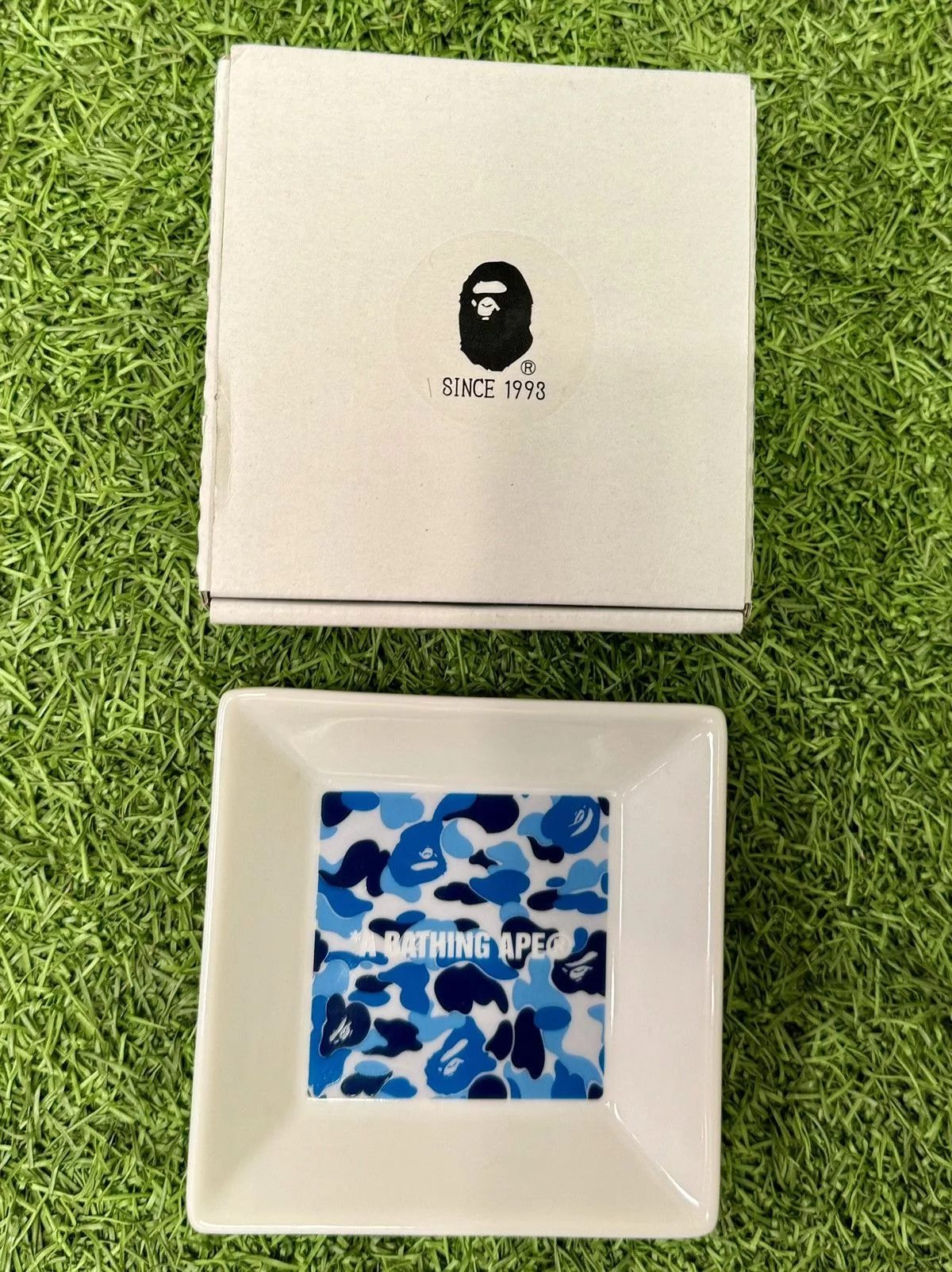 Bape Miscellaneous Bape By A Bathing Ape Small Ashtray Blue