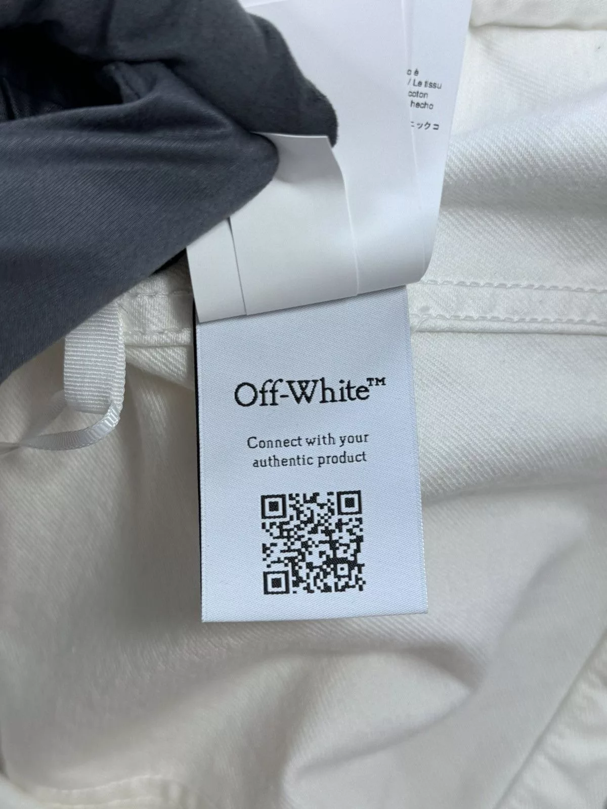 Off-White Vests Off-White OVERSIZED DENIM VEST