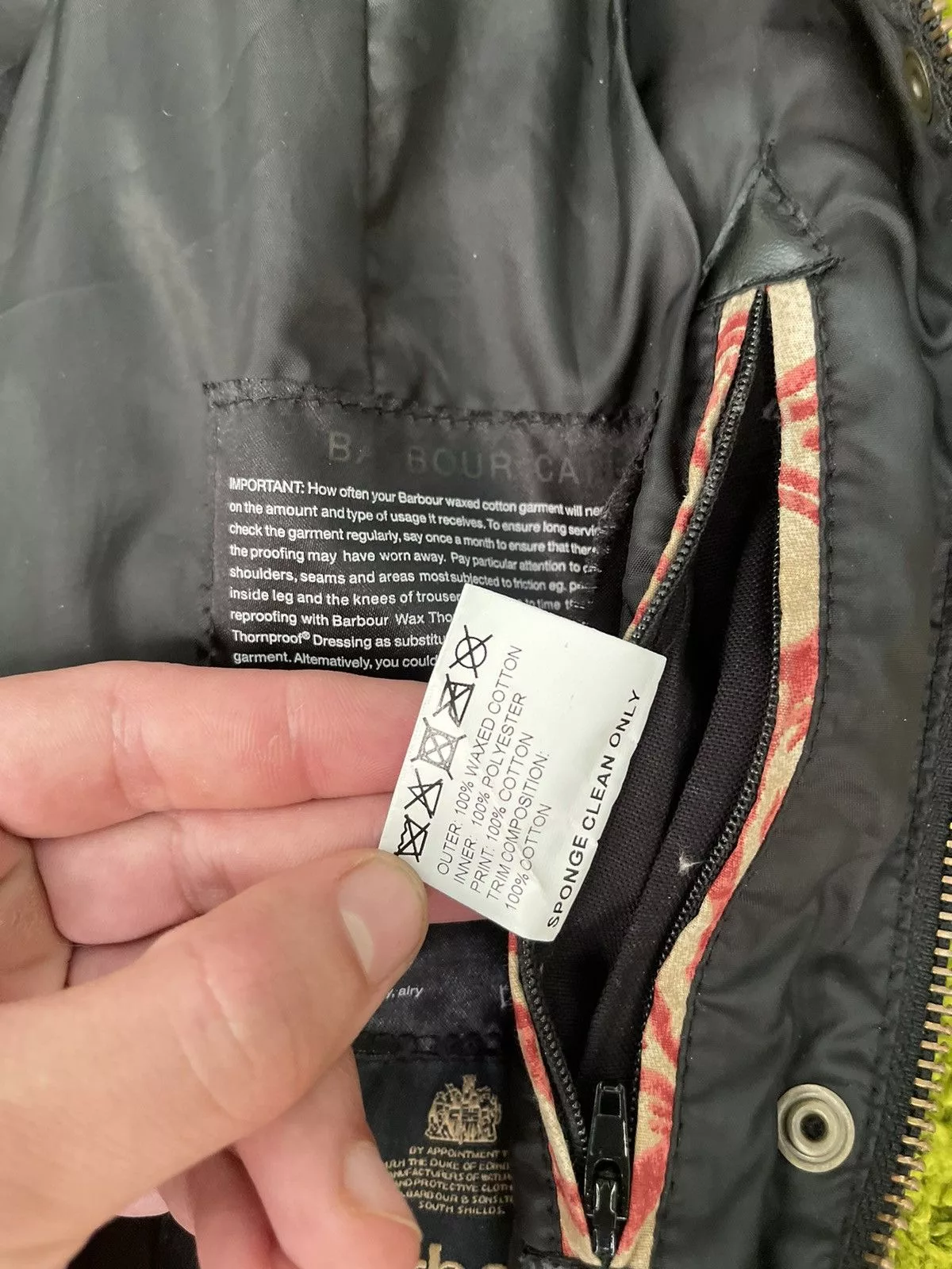Barbour Jackets Barbour × Morris Barbour x Morris & co waxed jacket Black