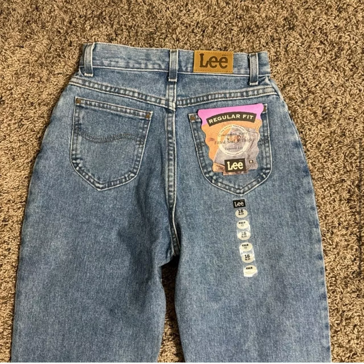 Lee × Vintage NWT Vintage Lee Jeans Blue