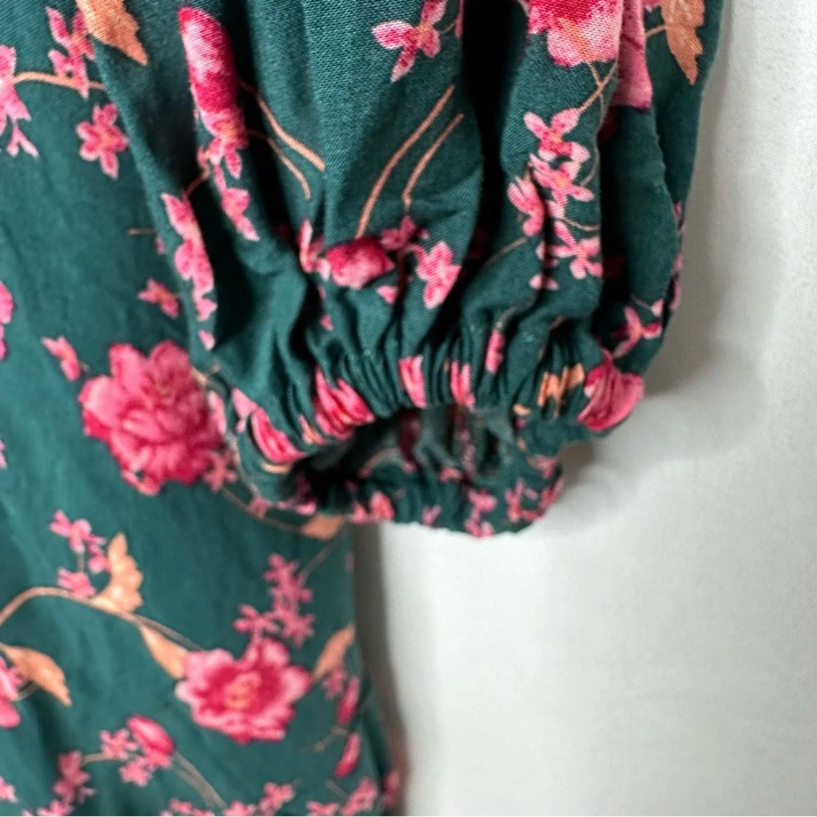 Free People Mini Dresses FREE PEOPLE Flower Fields Mini Dress in Size XS Green