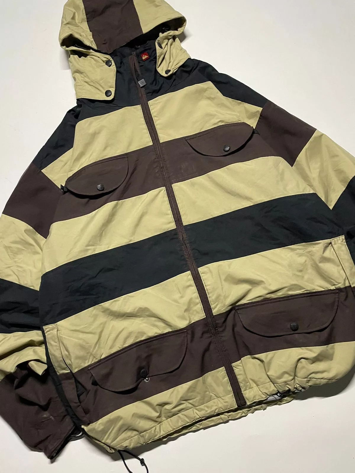Quicksilver Light Jackets Outdoor QuickSilver 1969, Oceanbeach fullprint Windbreaker Multi Gorpcore
