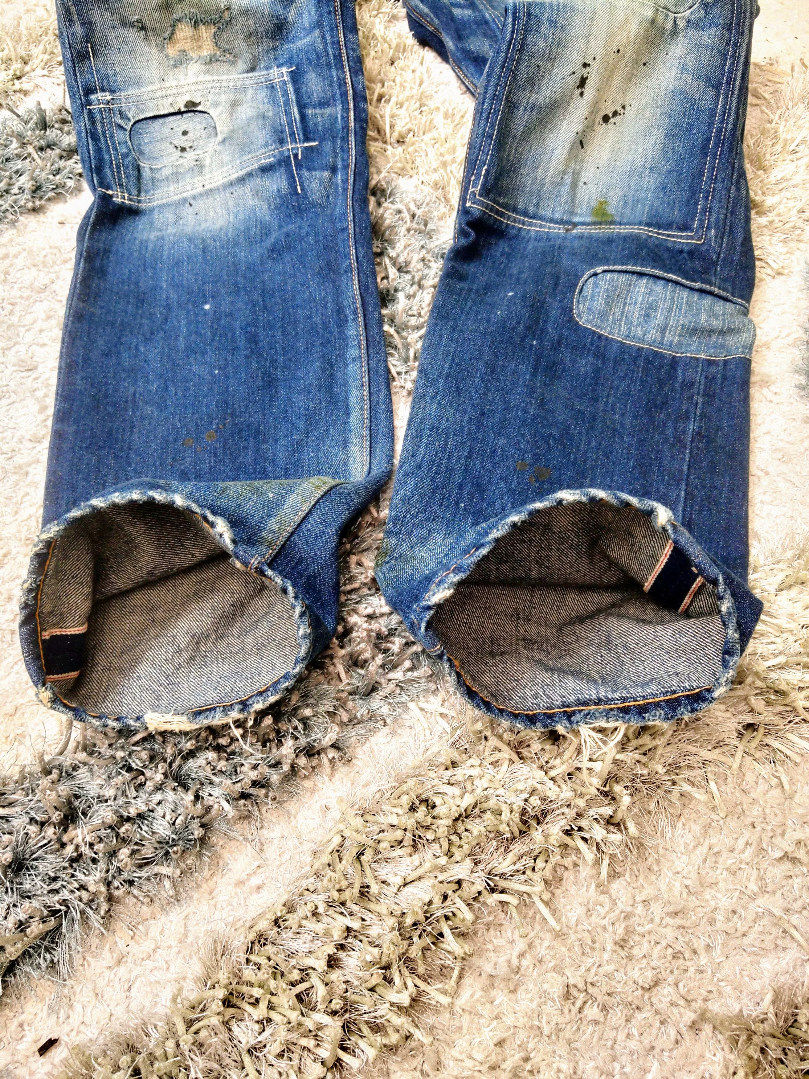 Maison MIHARA YASUHIRO Denim Maison MIHARA YASUHIRO Miharayasuhiro Patchwork Selvedge jeans Blue Vintage