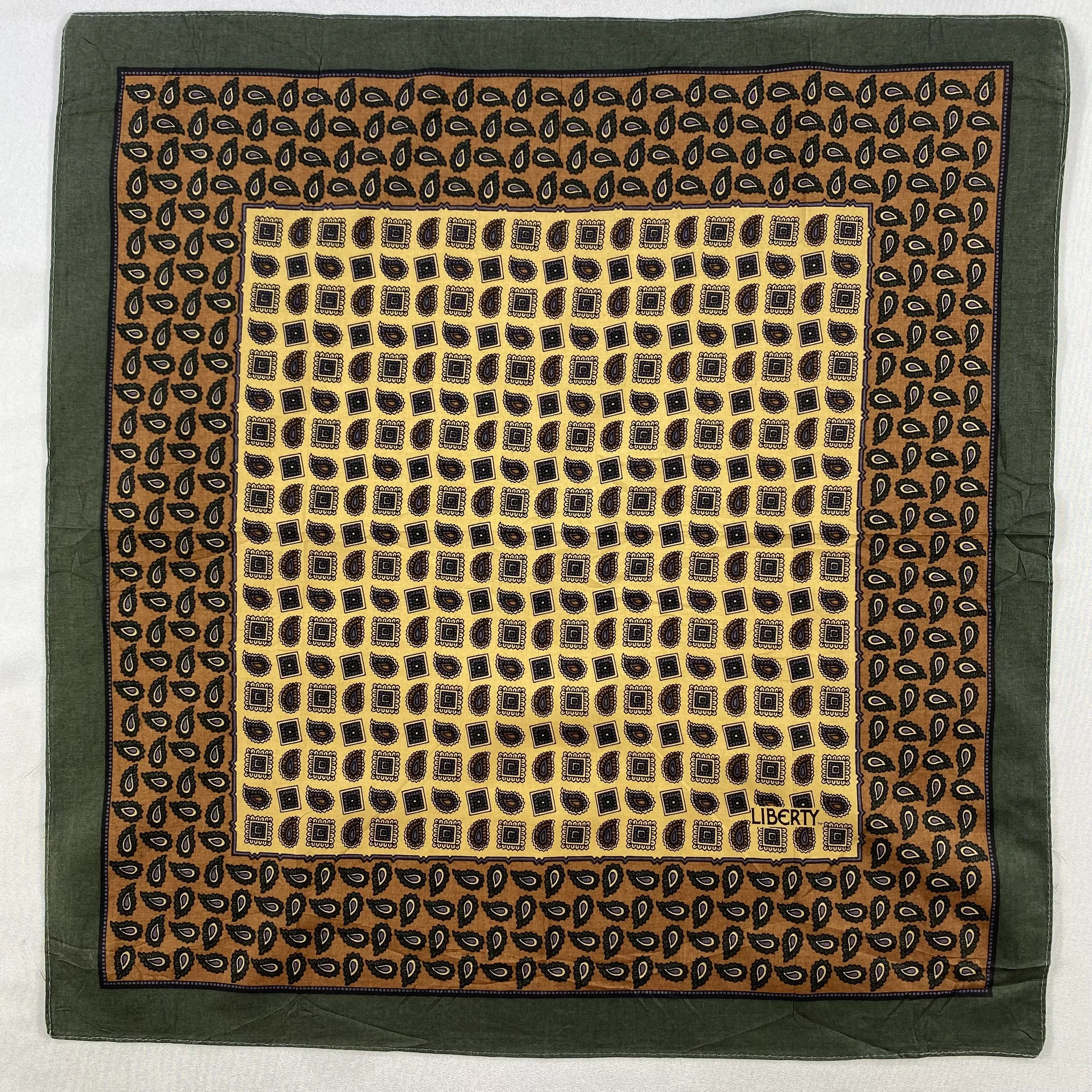 Liberty Ties Pocketsquares Liberty × Vintage Liberty Bandana/ Handkerchief / Neckerchief Multi