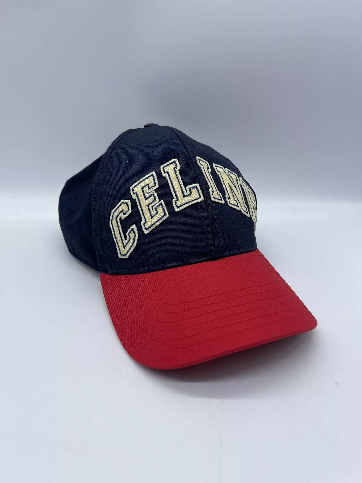 Celine Hats Celine Baseball Cap Size M Blue