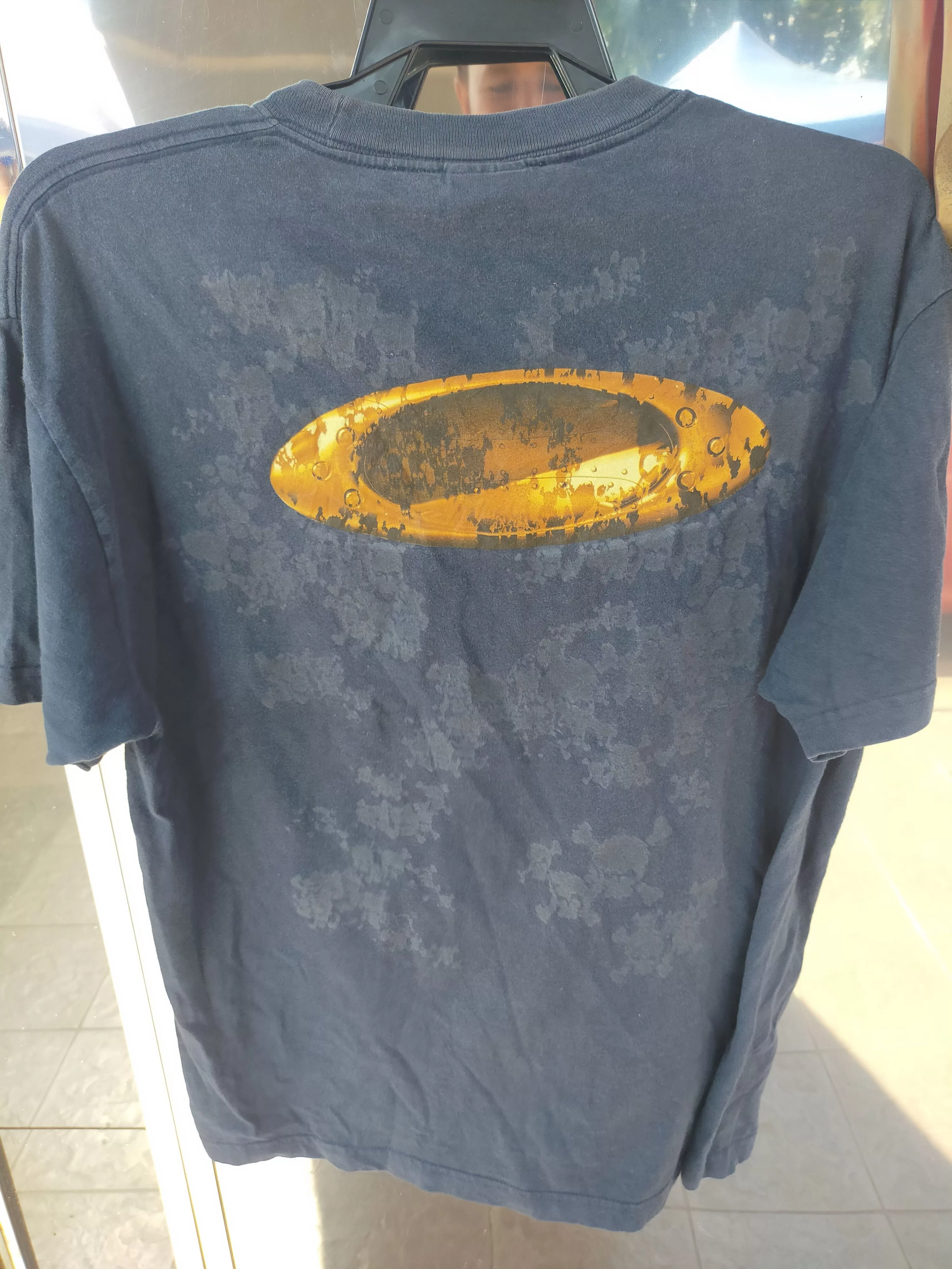 Oakley Short Sleeve T Shirts Oakley × Vintage 🔥 OFFER ME! VINTAGE FADED OAKLEY TEE Blue