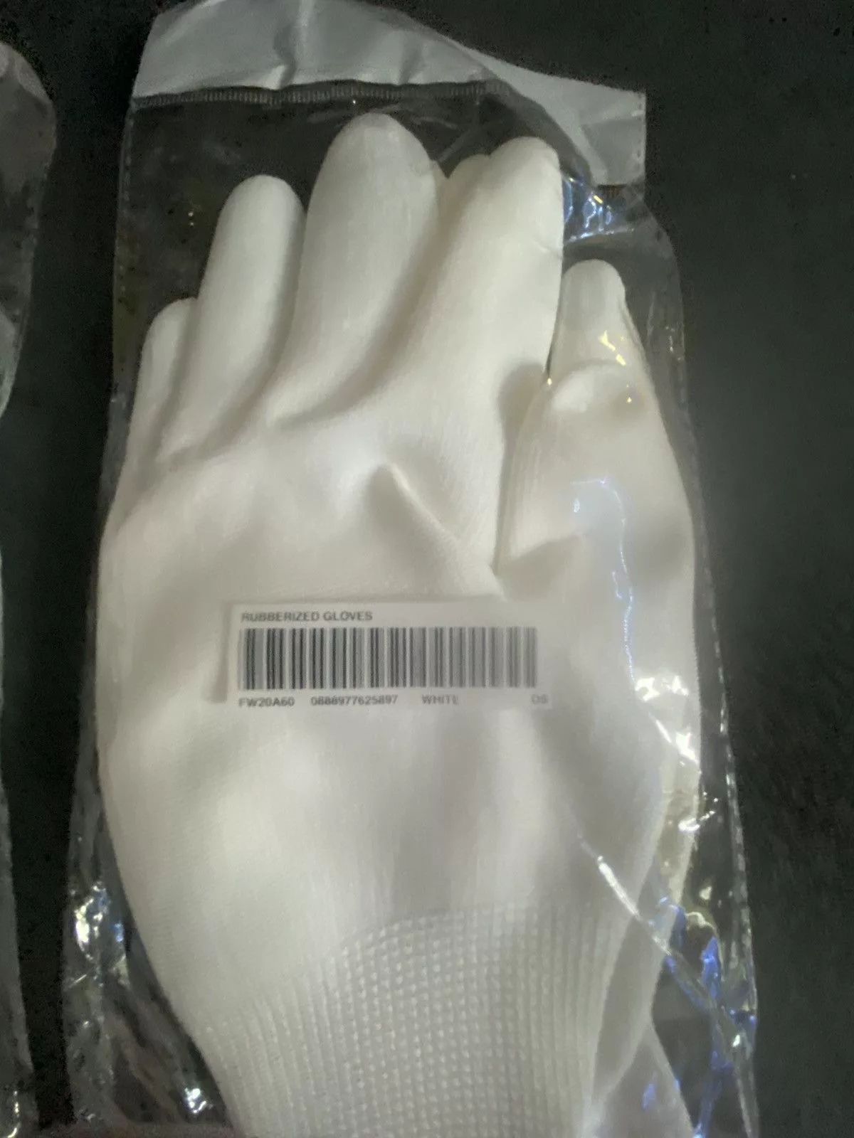 Supreme Supreme Supreme work gloves White