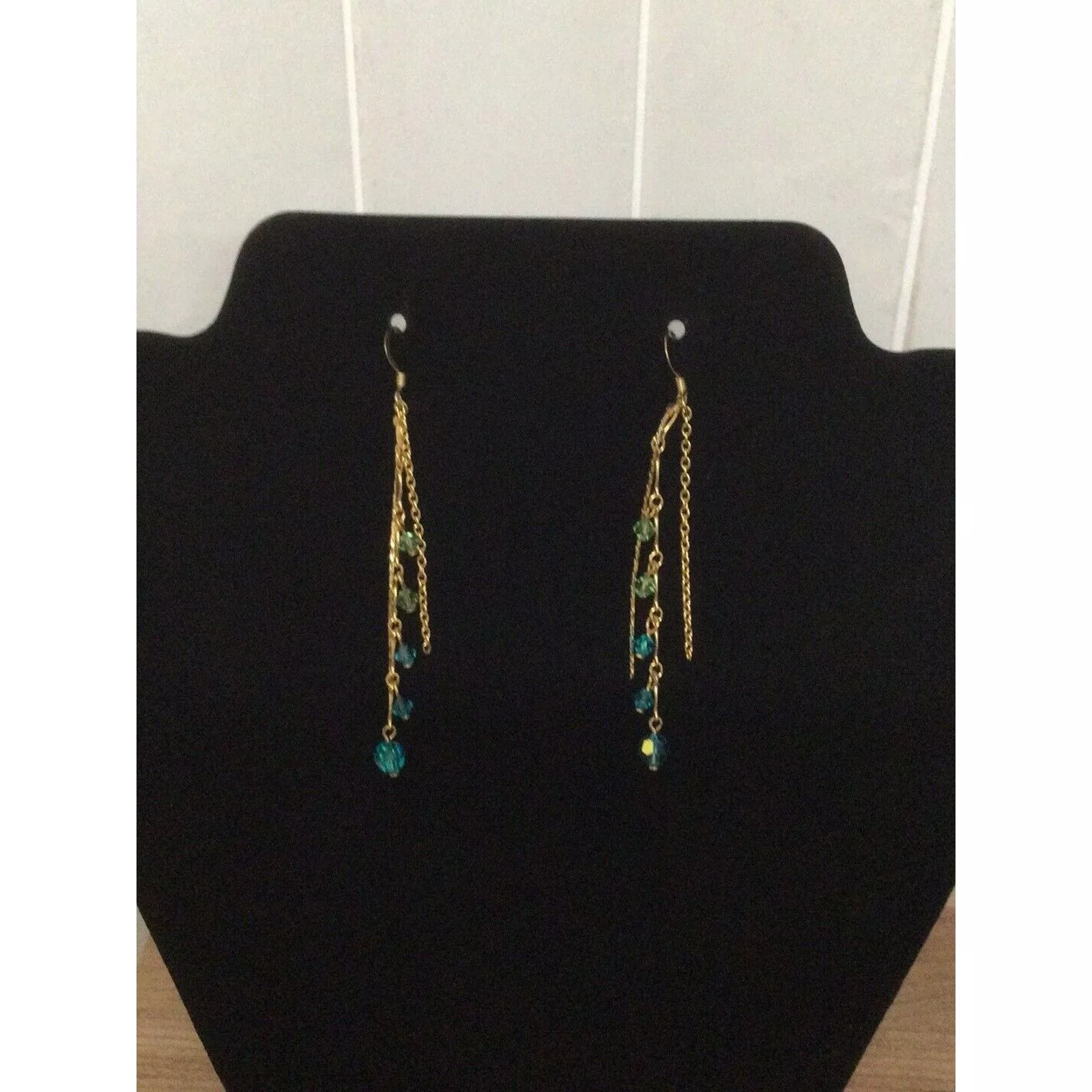 Other Earrings Other Dangle/Drop Beaded Pierced Earrings Gold