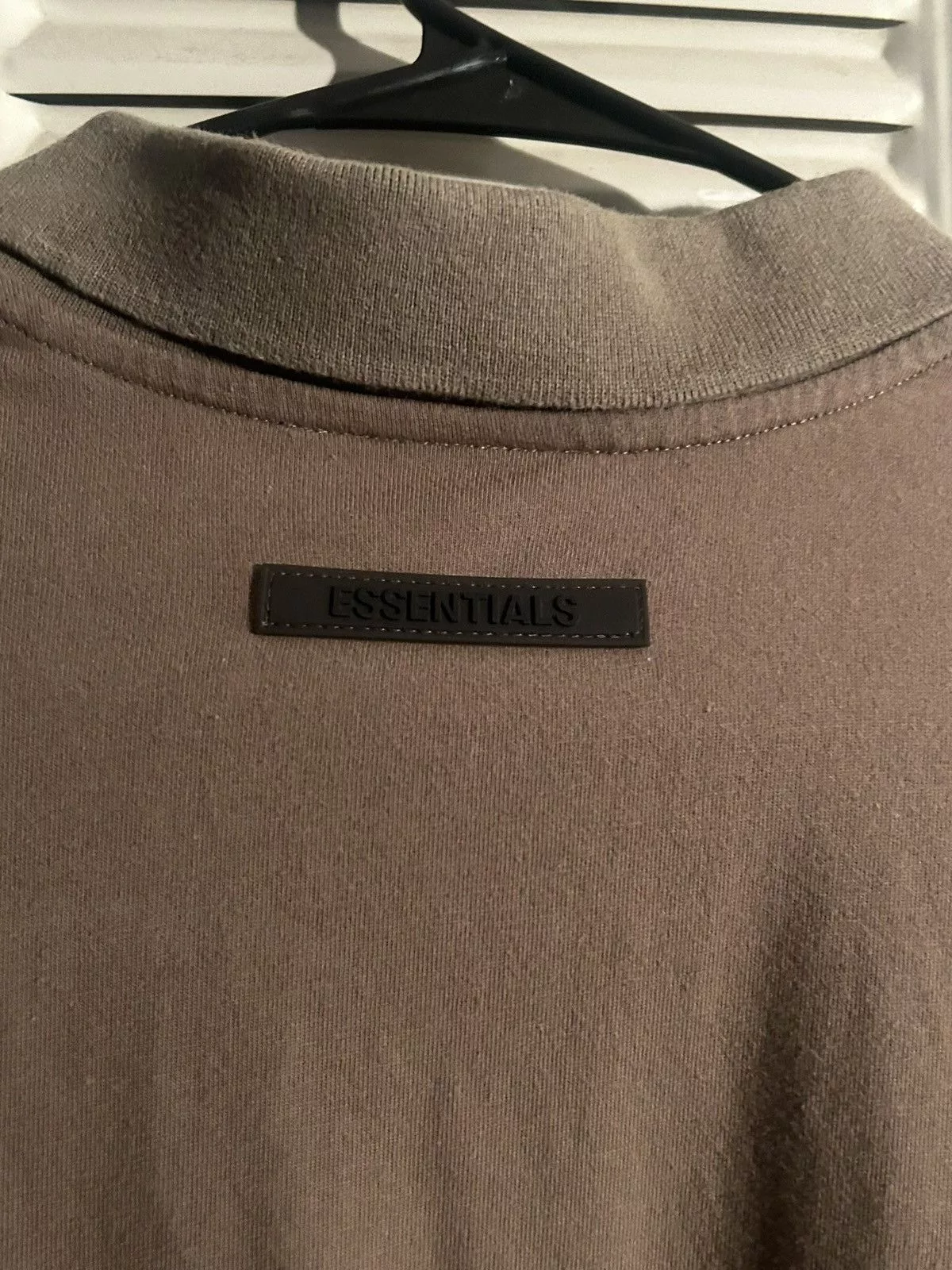 Essentials Polos Essentials Polo w/ Back Logo Brown