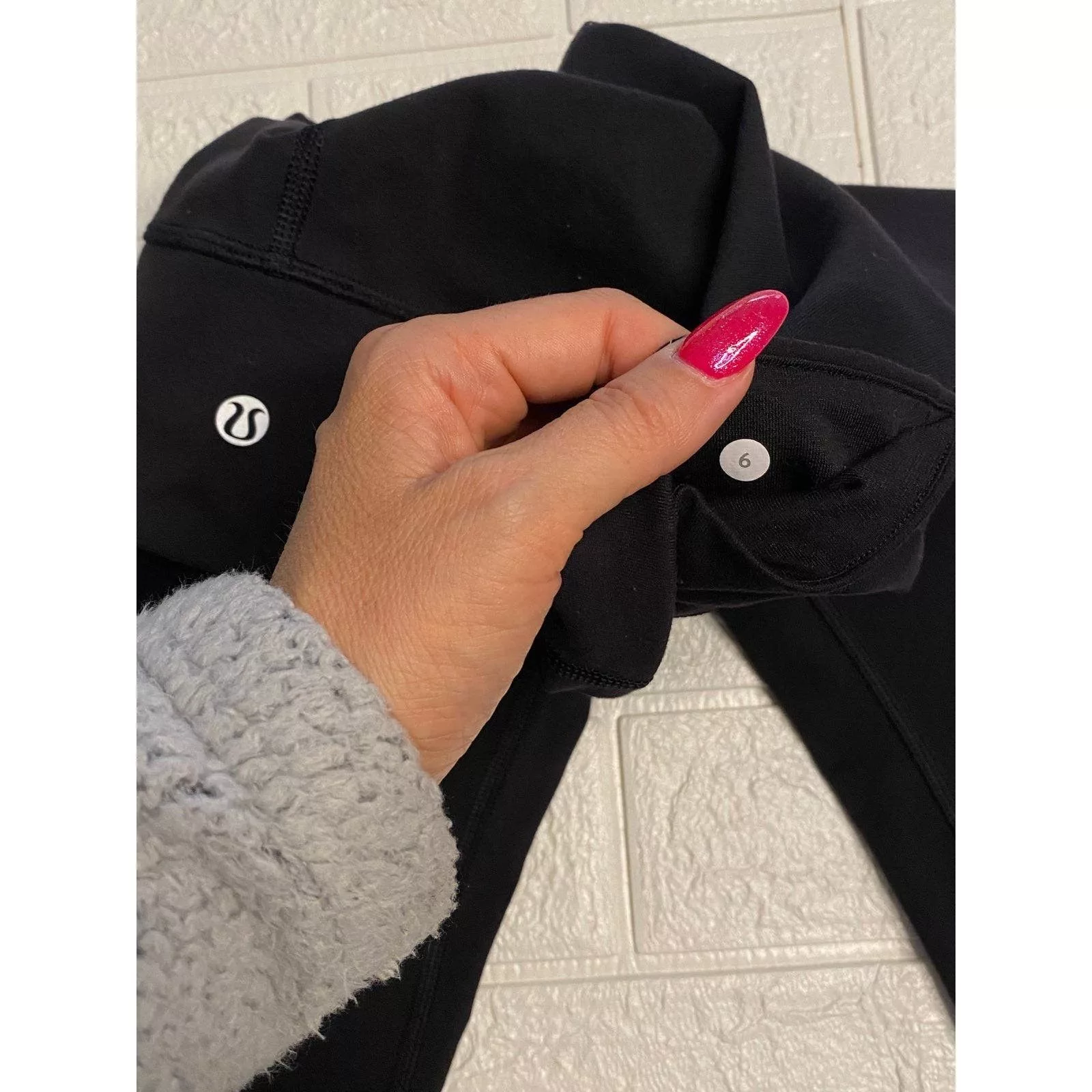 lululemon leggings size 6 Black