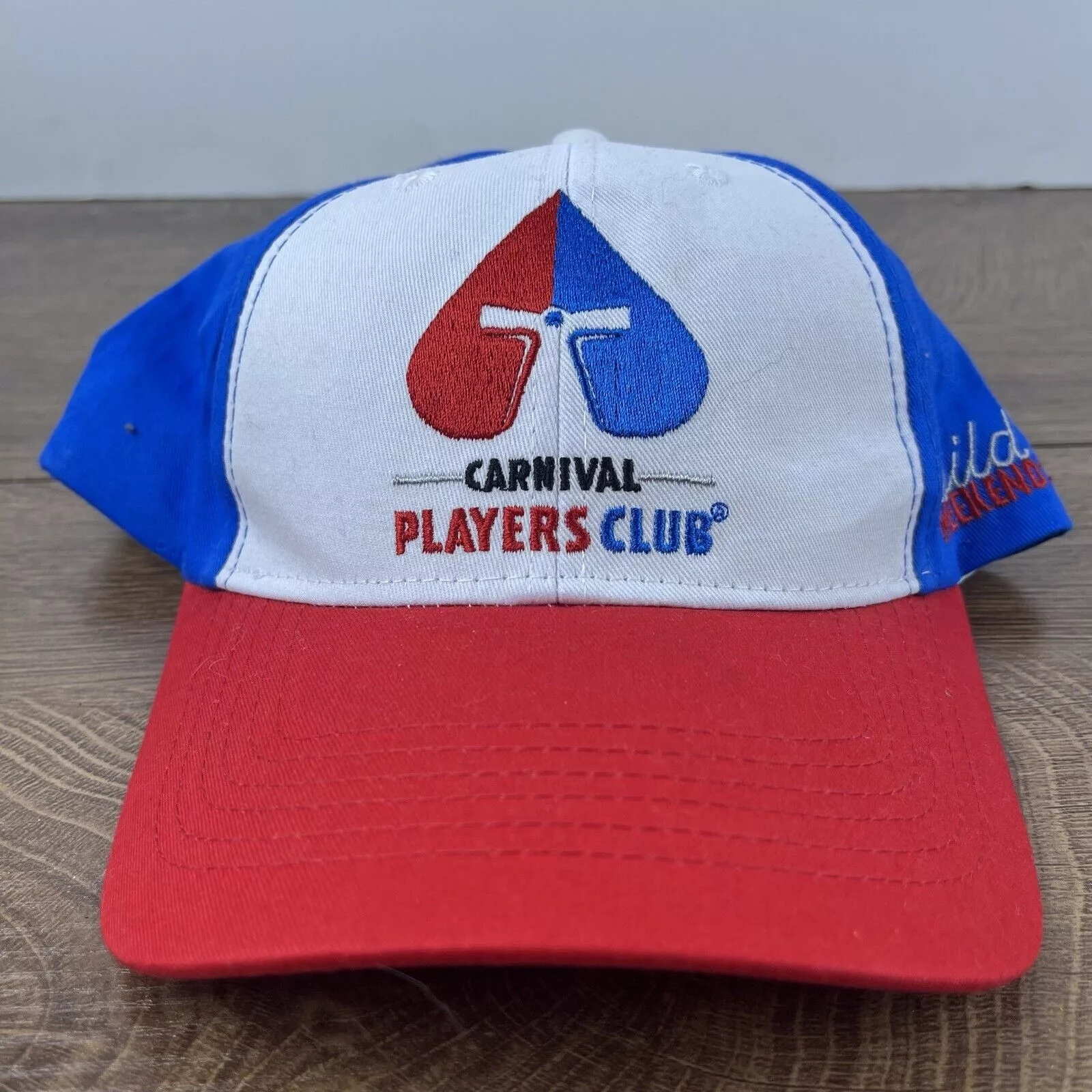 Other Hats Other Carnival Players Club Hat White Cap Hat Adjustable Hat White