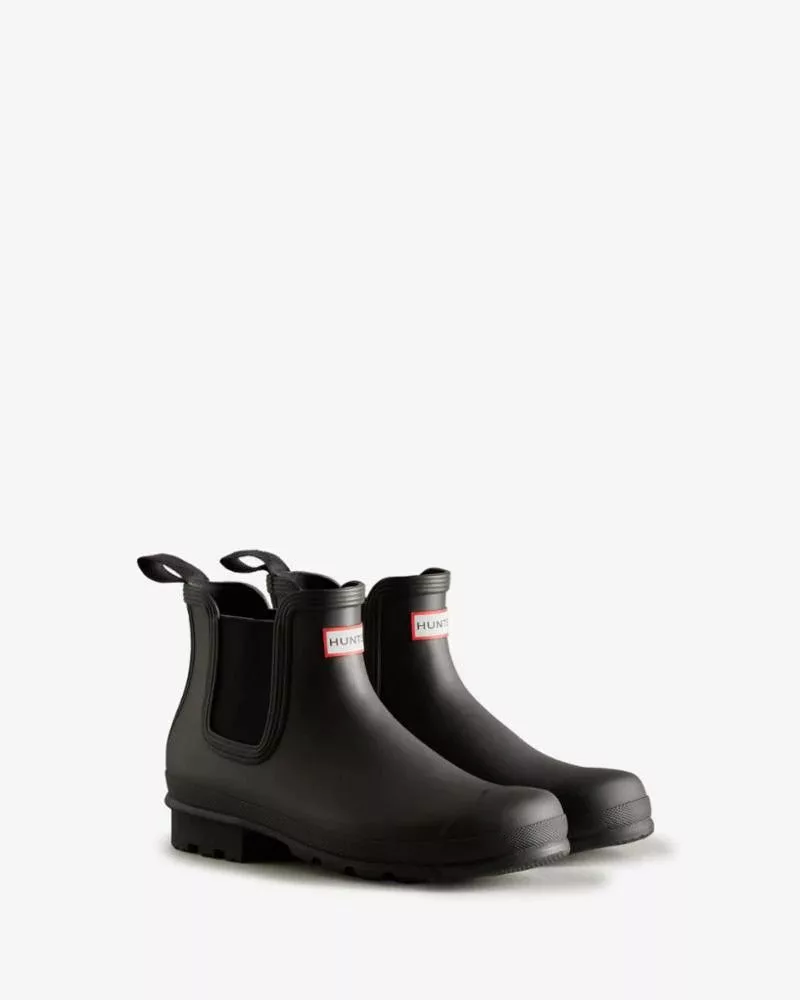 Hunter Boots Hunter MEN'S ORIGINAL CHELSEA BOOTS Black