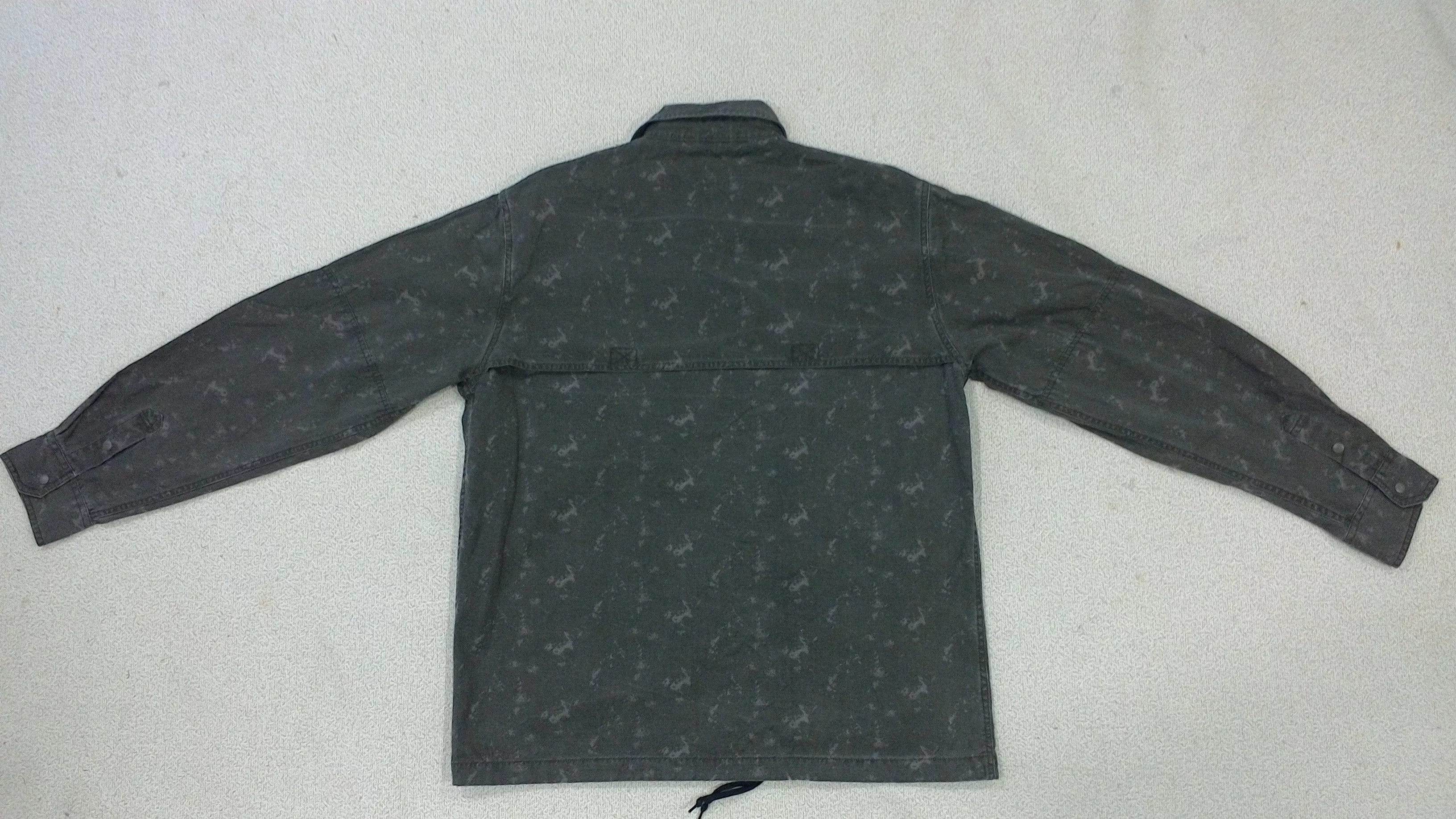 Japanese Brand Light Jackets Japanese Brand × Pointer Pointer Three Pocket Button Up Jacket Gray Streetwear