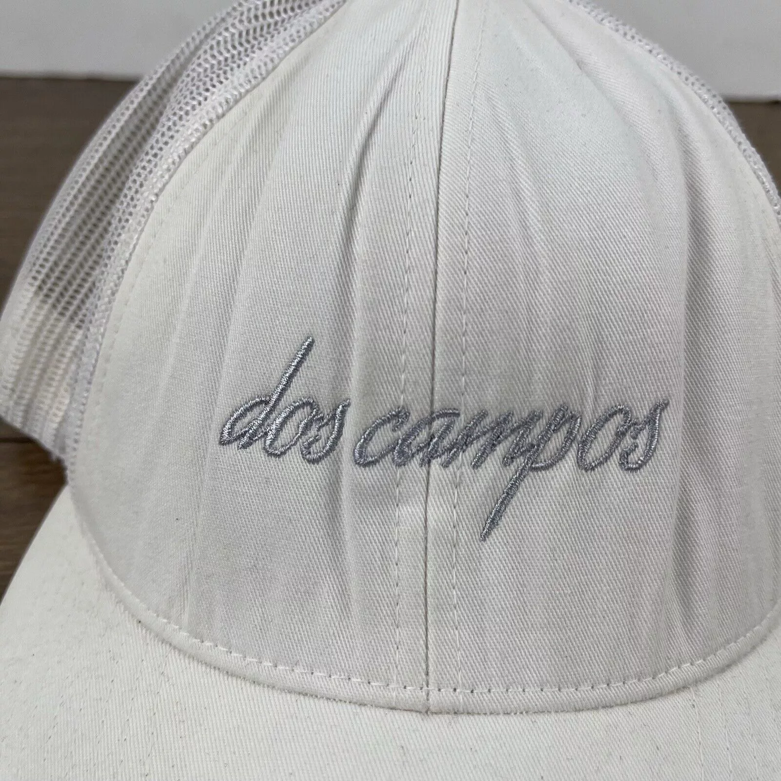Other Hats Other Dos Campos Hat Dos Campos Snapback Hat White Hat Adjustable