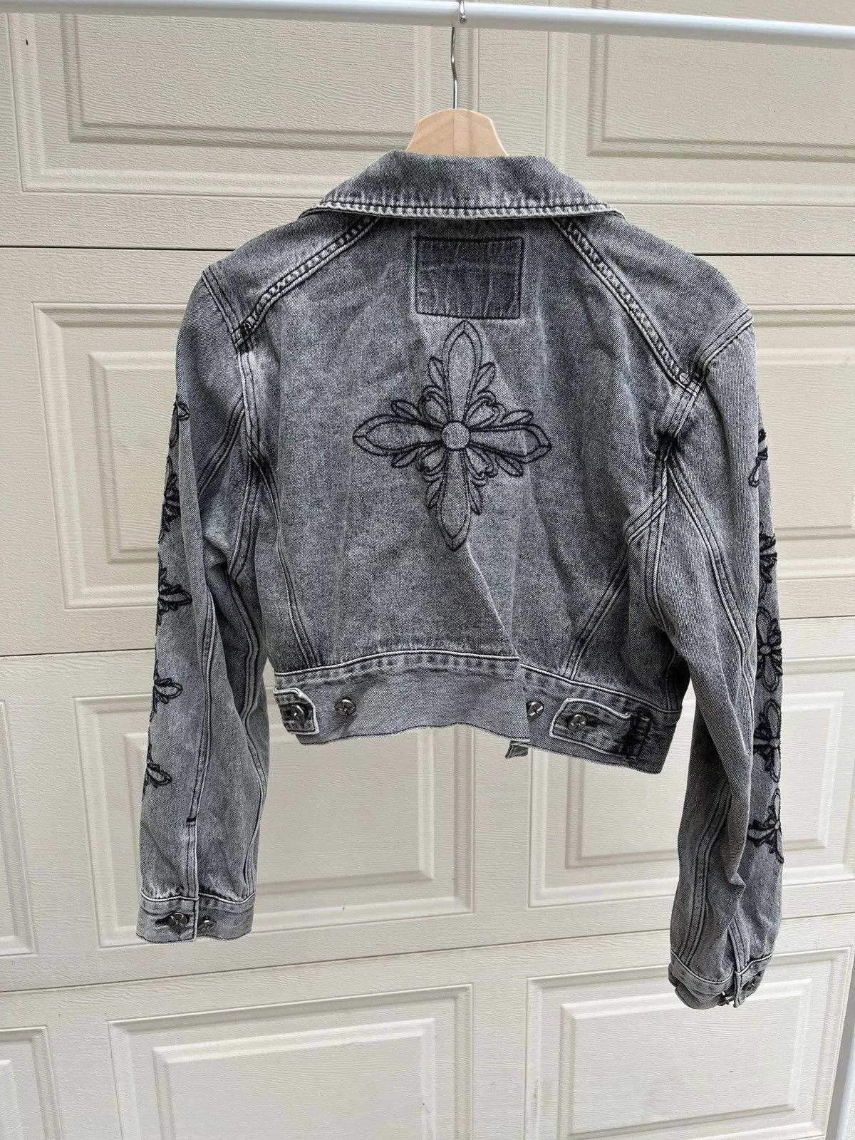 SMFK Denim Jackets SMFK denim jacket Gray