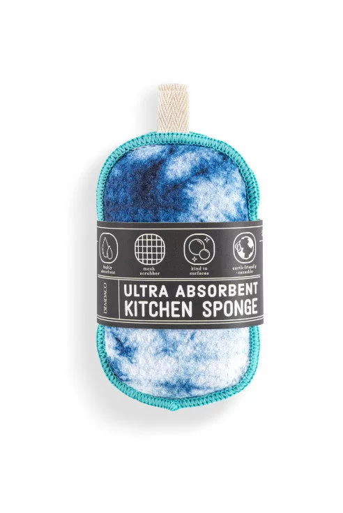 Absorbent Sponges Indigo S/2