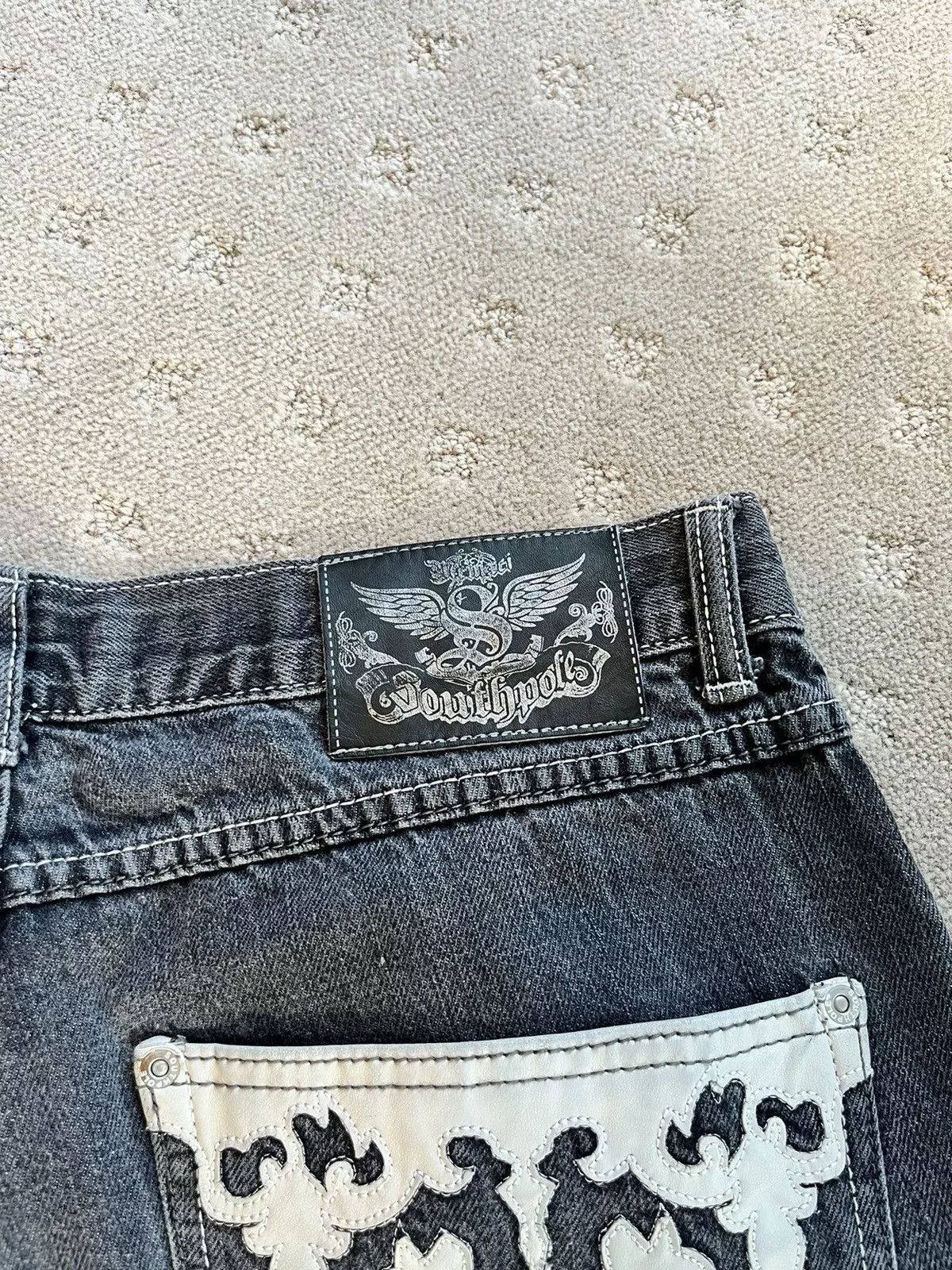 Southpole Denim Southpole × Vintage Vintage Baggy Y2K Southpole jeans Black Streetwear