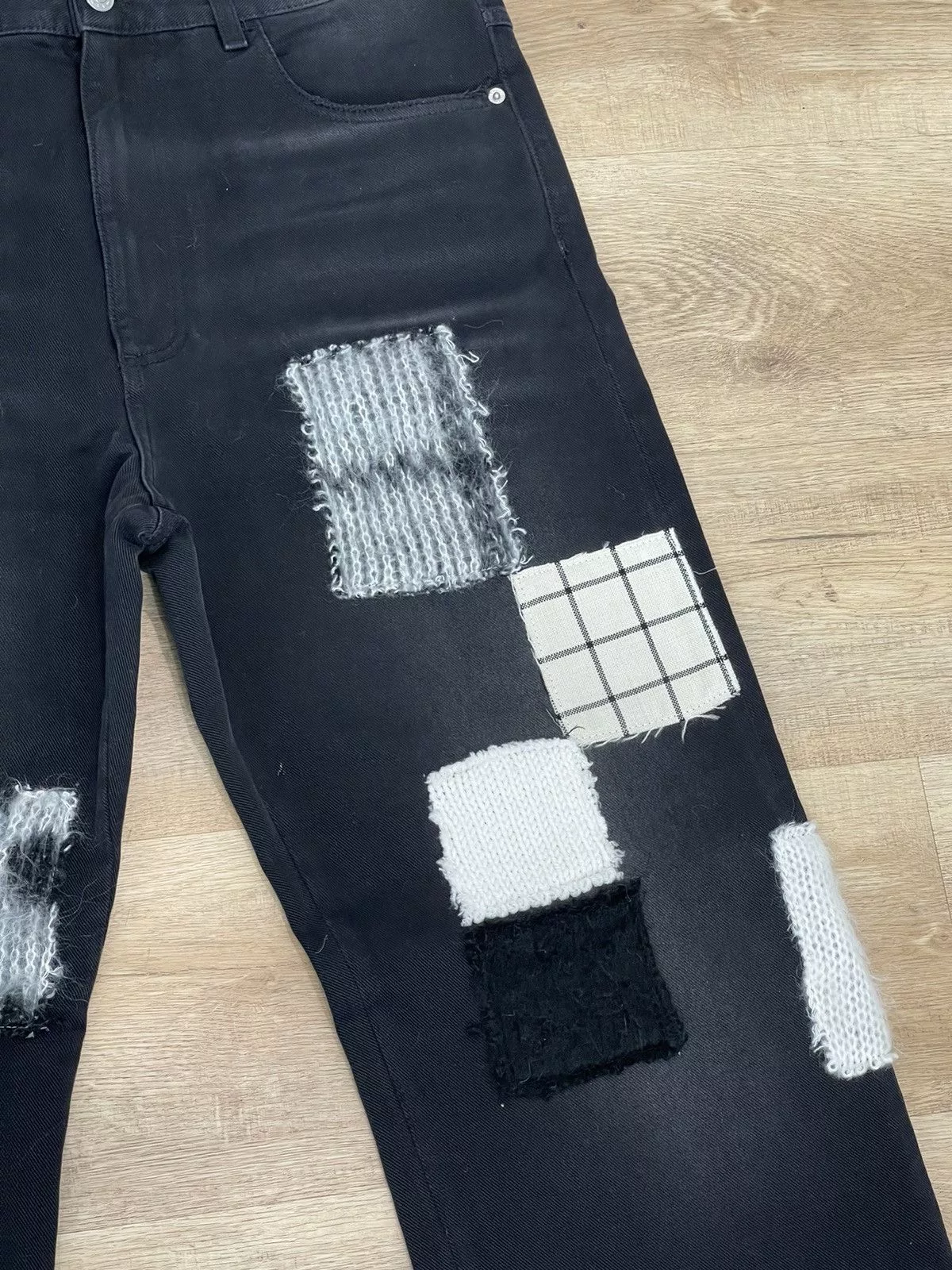 Marni Denim Marni Patch Jeans Black