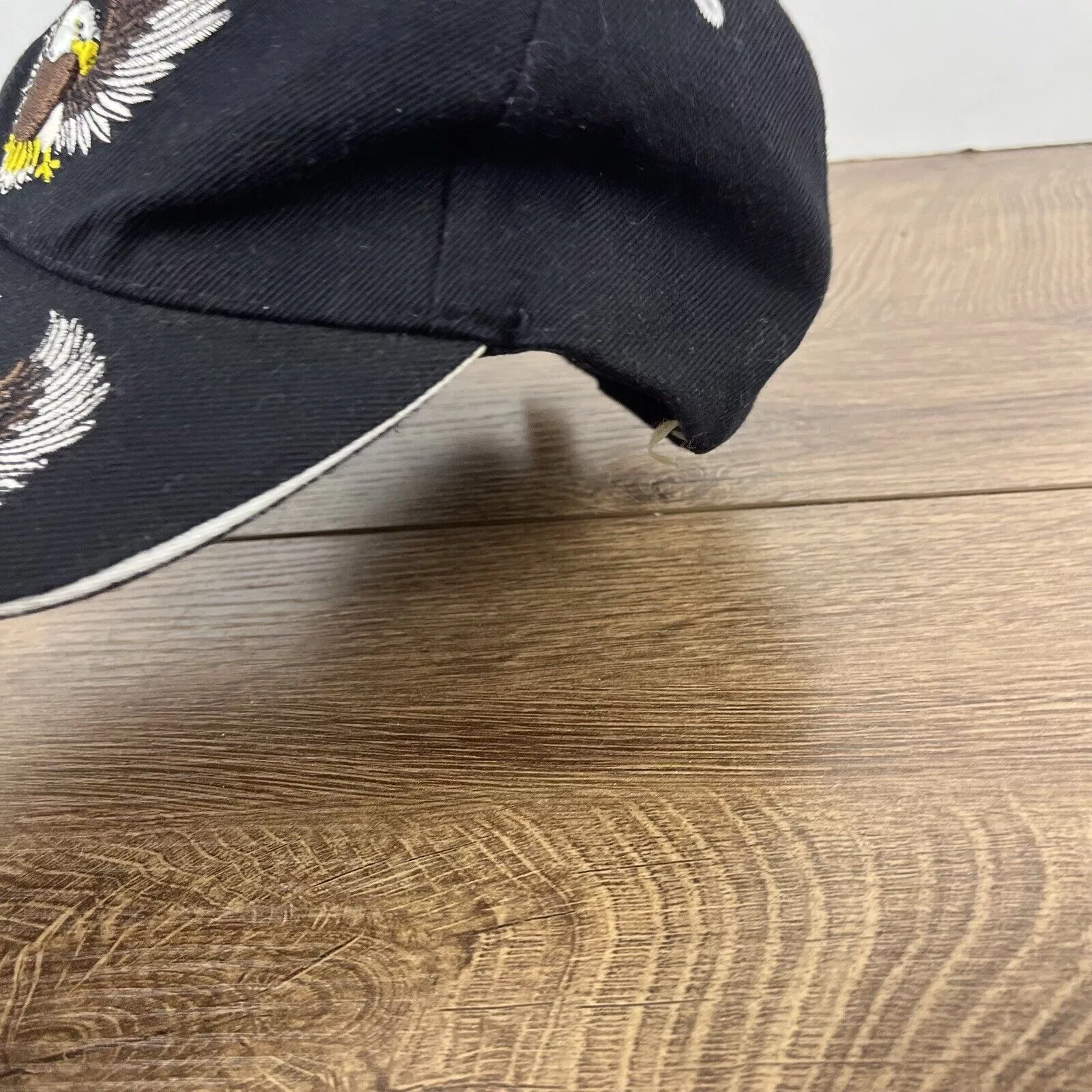 Other Hats Other Bald Eagle Hat America Bald Eagle Black Hat Adjustable Adult